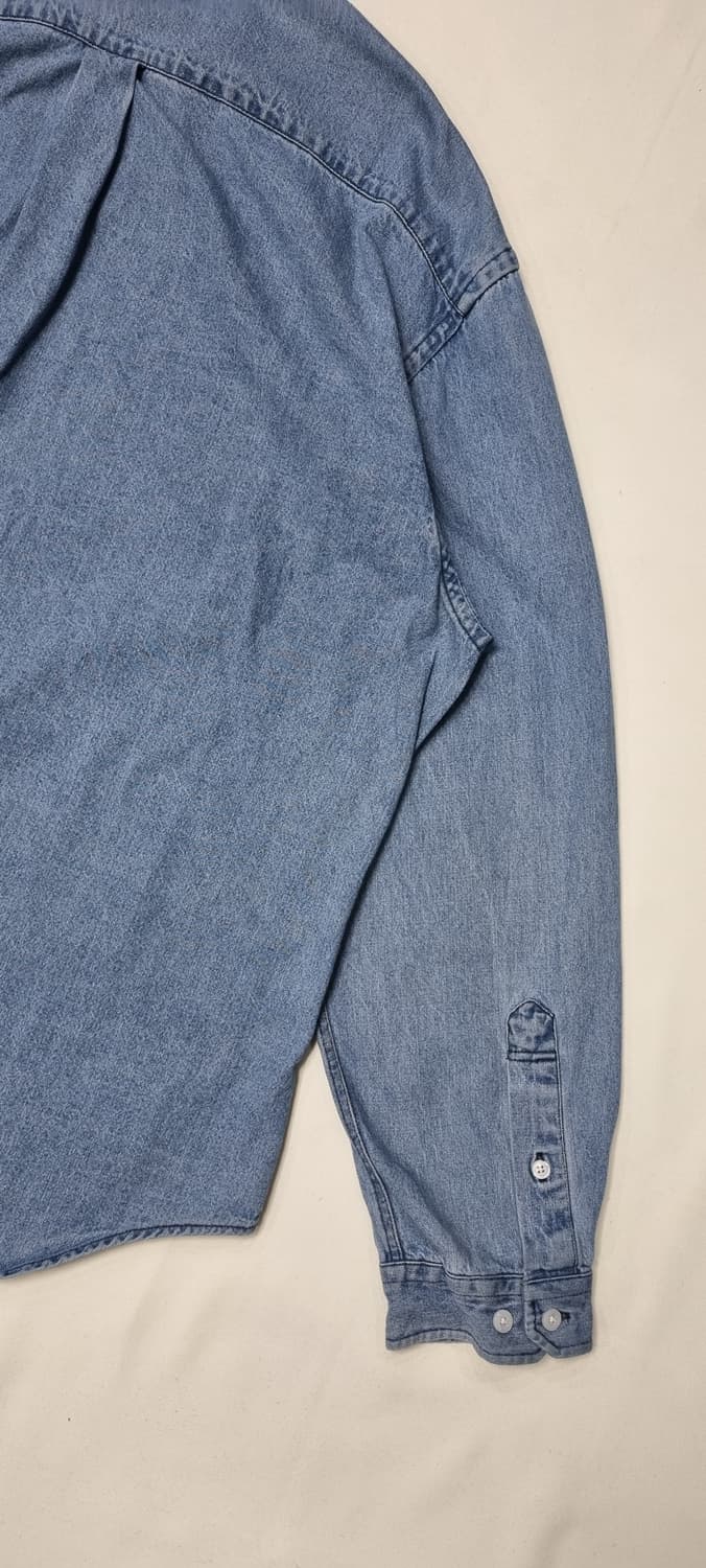 에스피오나지 인디고 워시드 워버핏 셔츠 XL _ 남성 상품이미지8