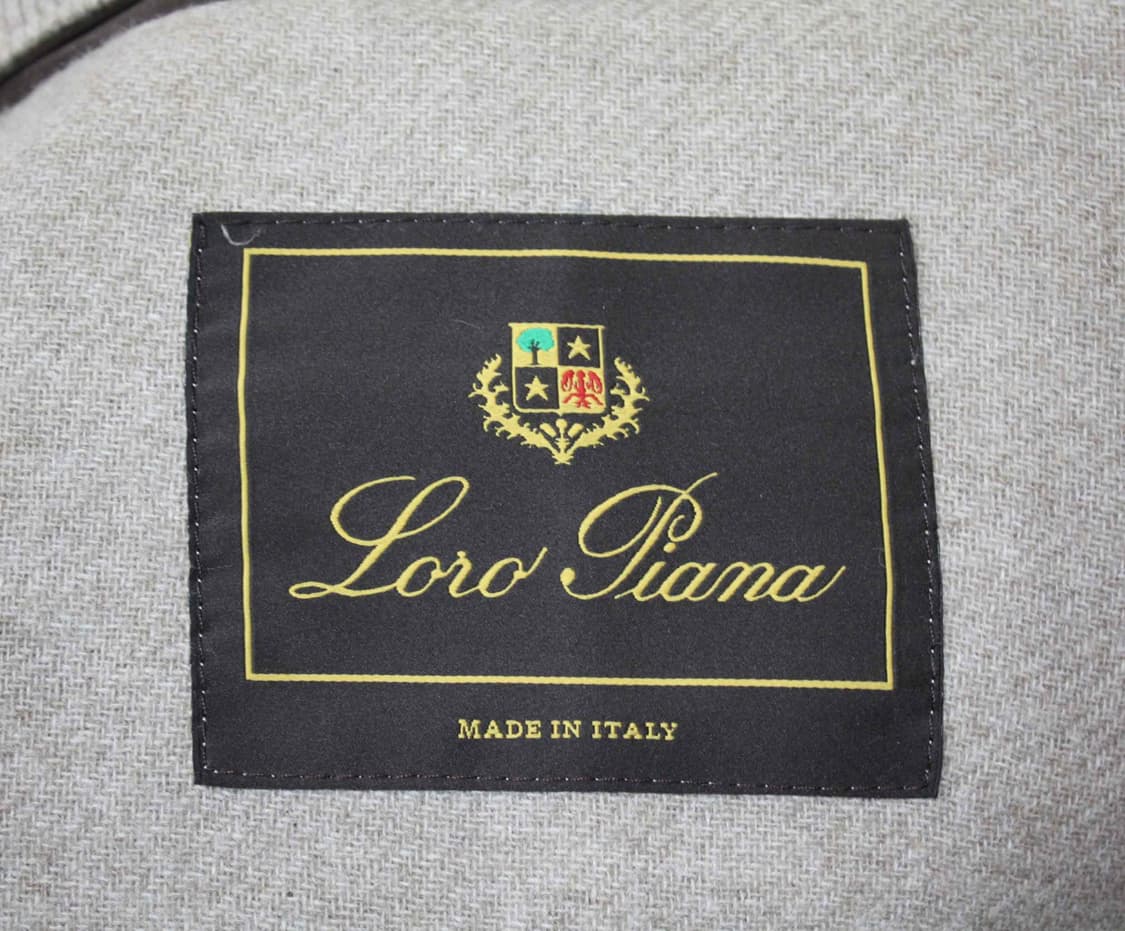 W-3465/로로피아나 매장판 양가죽 하프 자켓 XL 상품이미지3