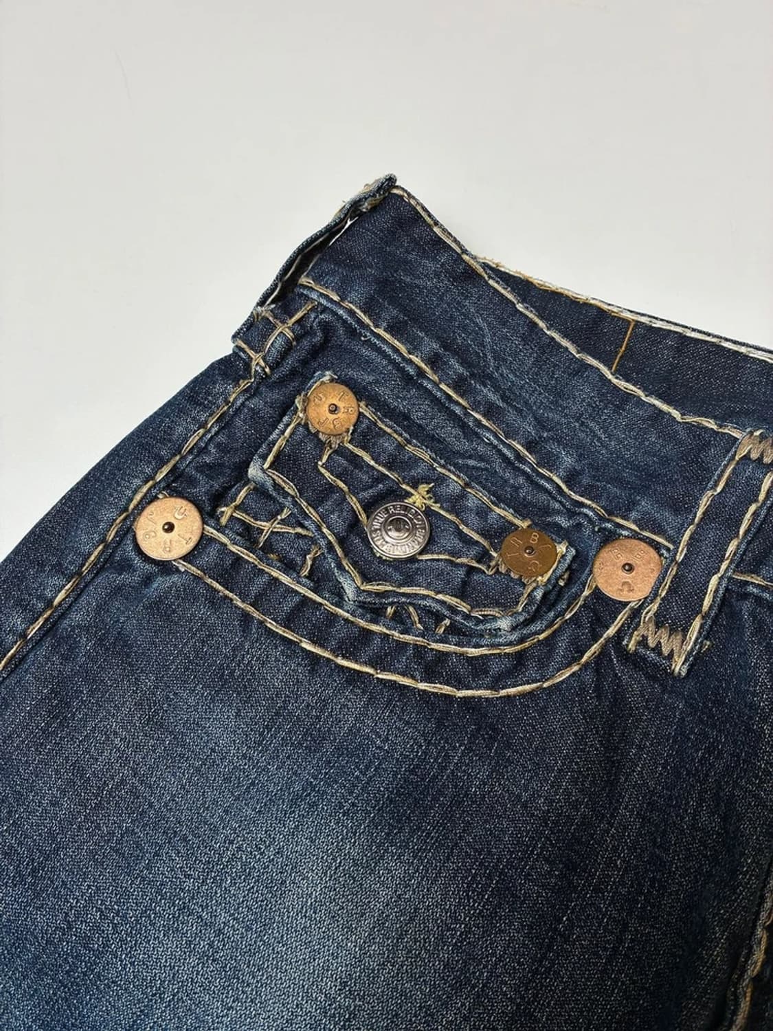 트루릴리젼 00's USA 부츠컷 데님 팬츠 PN8870 상품이미지4