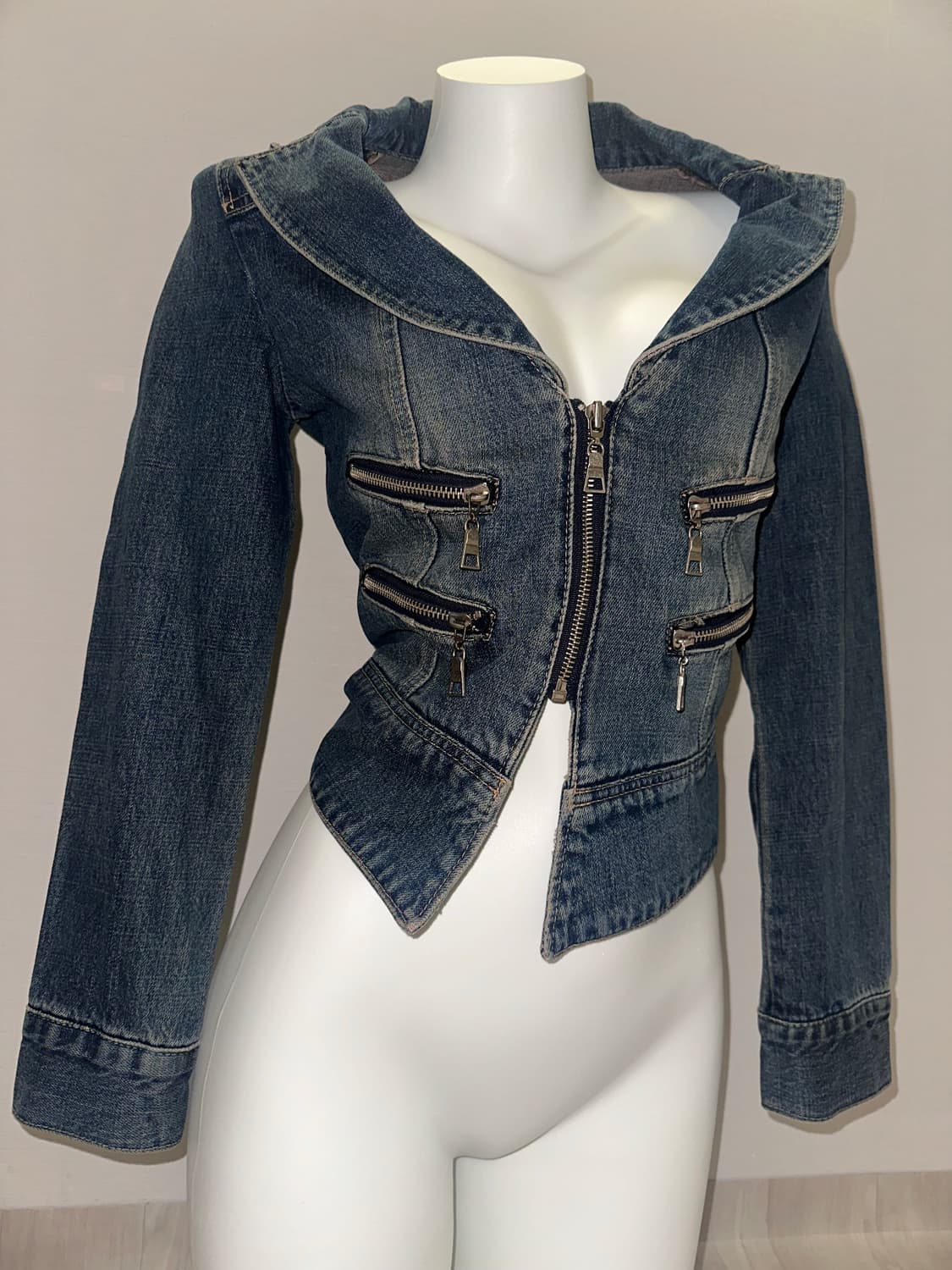 빈티지 청 자켓 상품이미지9