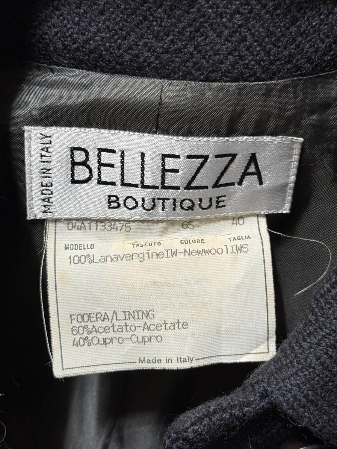 BELLEZZA BOUTIQUE 14button wool blazer 상품이미지10