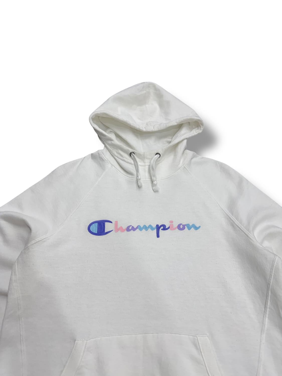 챔피온 레인보우 로고 스웻 후드티 (L)  상품이미지2