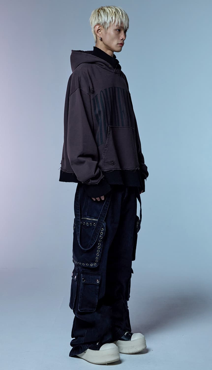 틸던 본디지 카고팬츠 블랙 미듐 상품이미지8