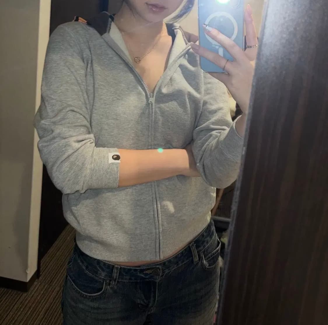 (택O) 베이프 후드 집업 주니어 MILO SHARK ZIP HOODIE 상품이미지2