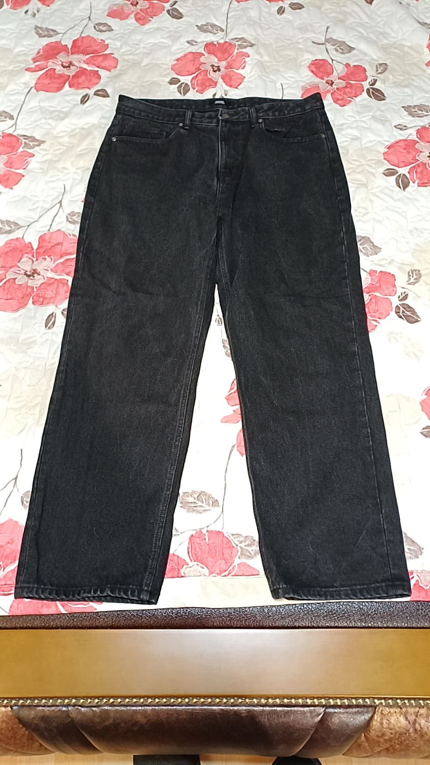 무신사 워시드블랙진 36인치 기장110 상품이미지1