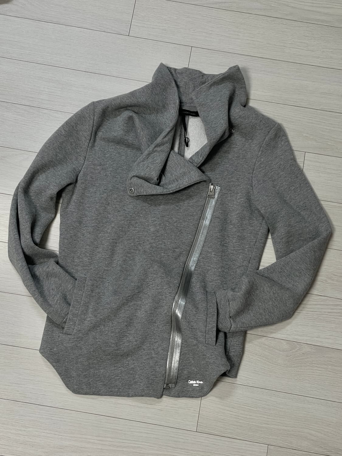 빈티지 캘빈클라인 슬림 스웻 집업 [55/xs] 상품이미지1