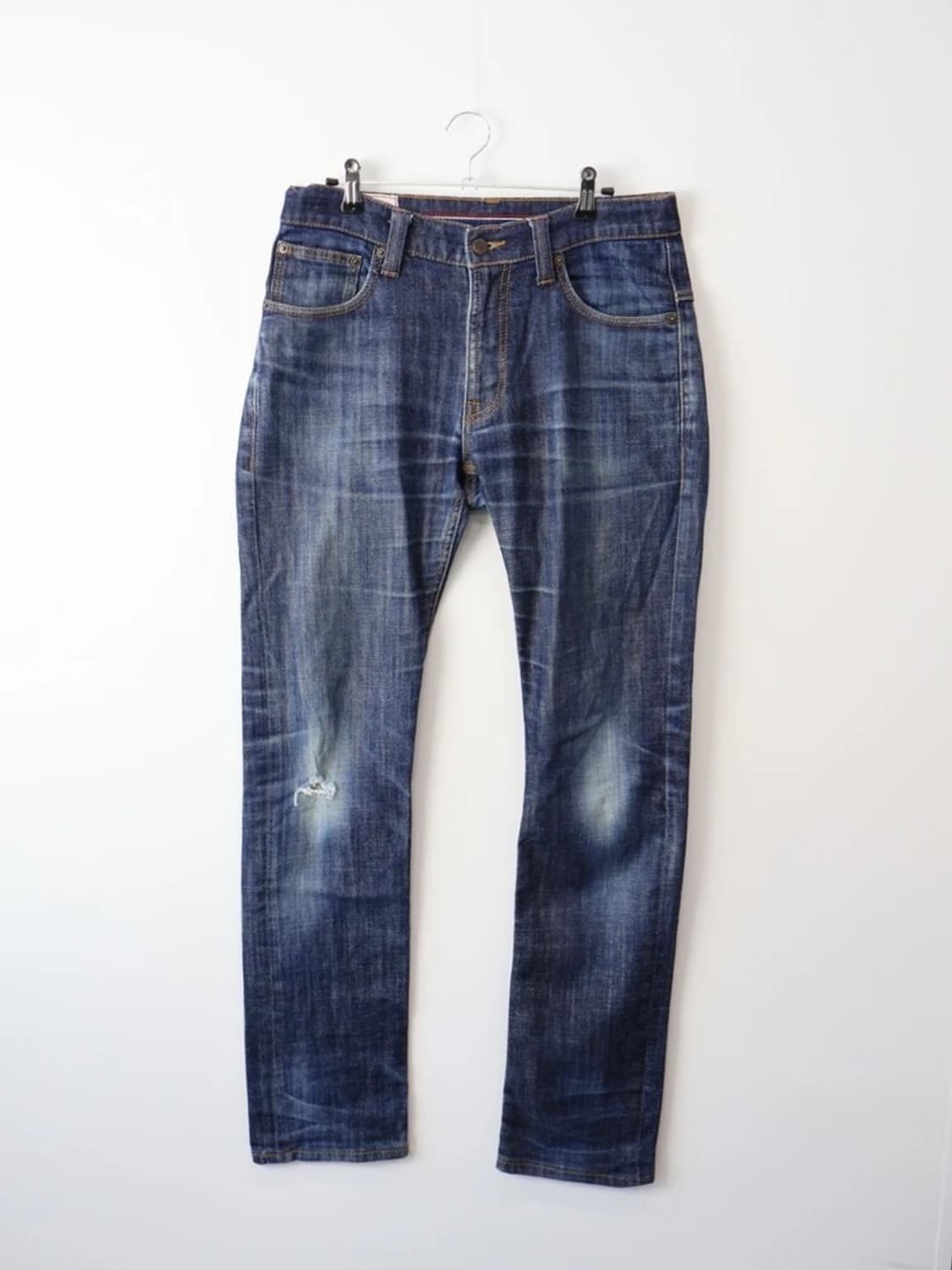 Beams Heart Washed Denim Jeans 상품이미지5
