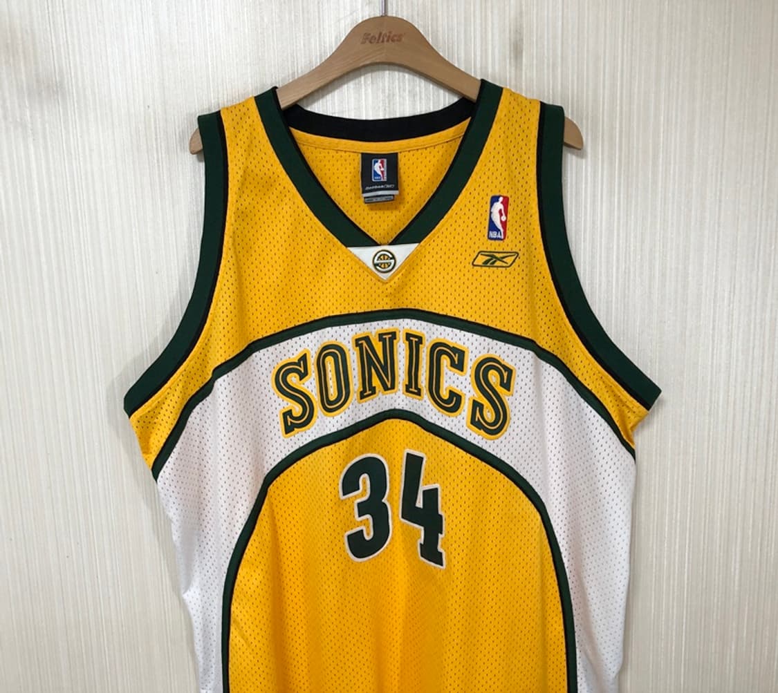 NBA 리복 04-05 시애틀슈퍼소닉스 올드유니폼 2XL(해외) 레이앨런 상품이미지2