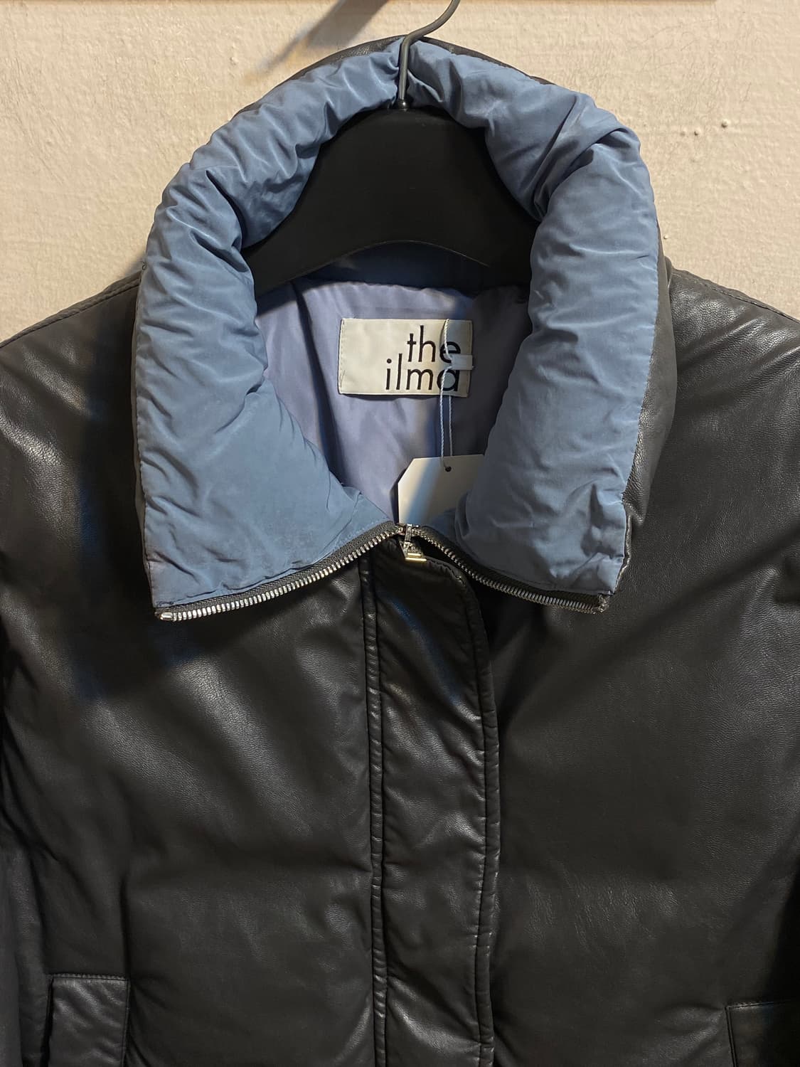 더 일마 레더 다운 패딩 자켓 상품이미지2