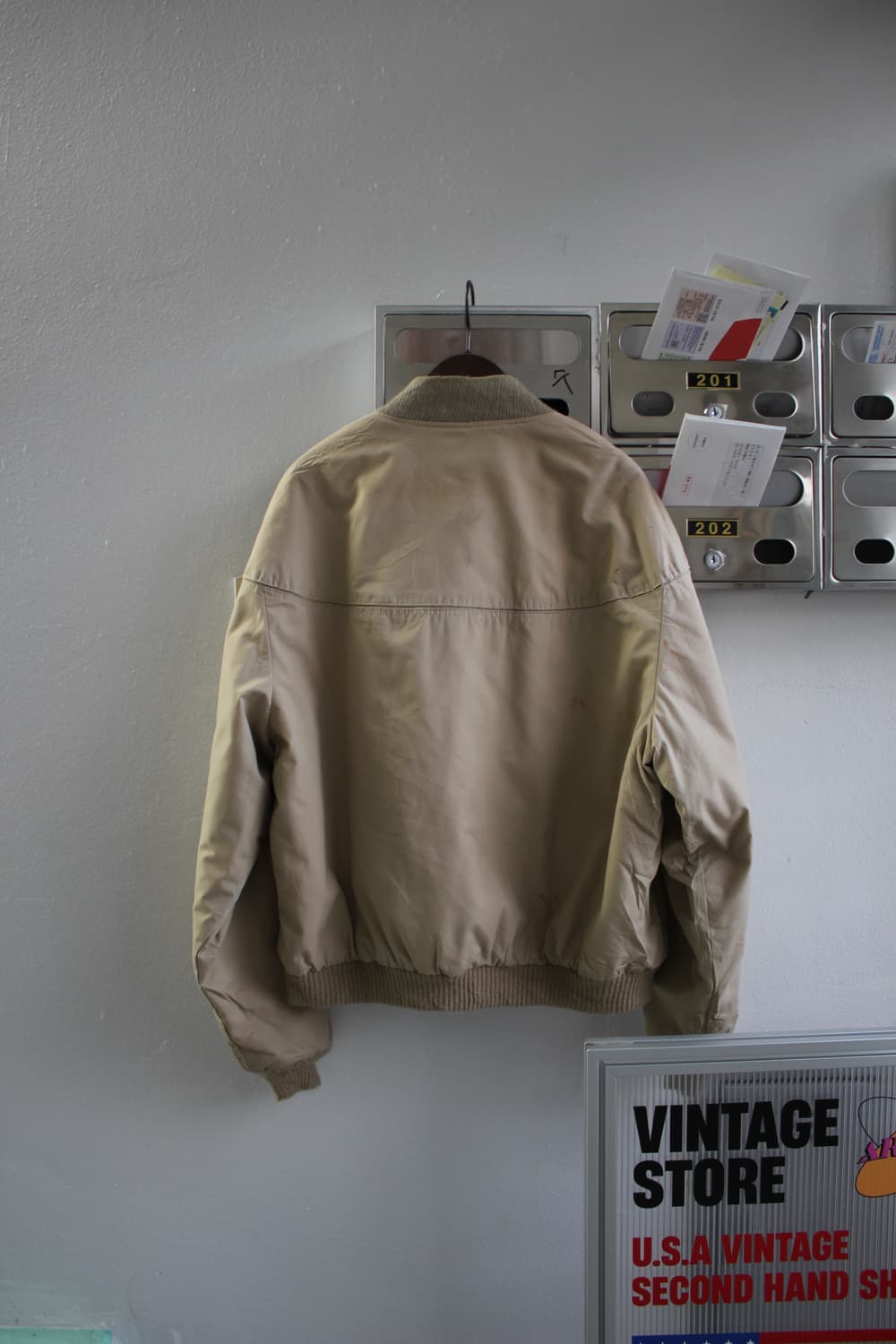  70s Thrashed MA-1 Talon zip Flight Jack 상품이미지9