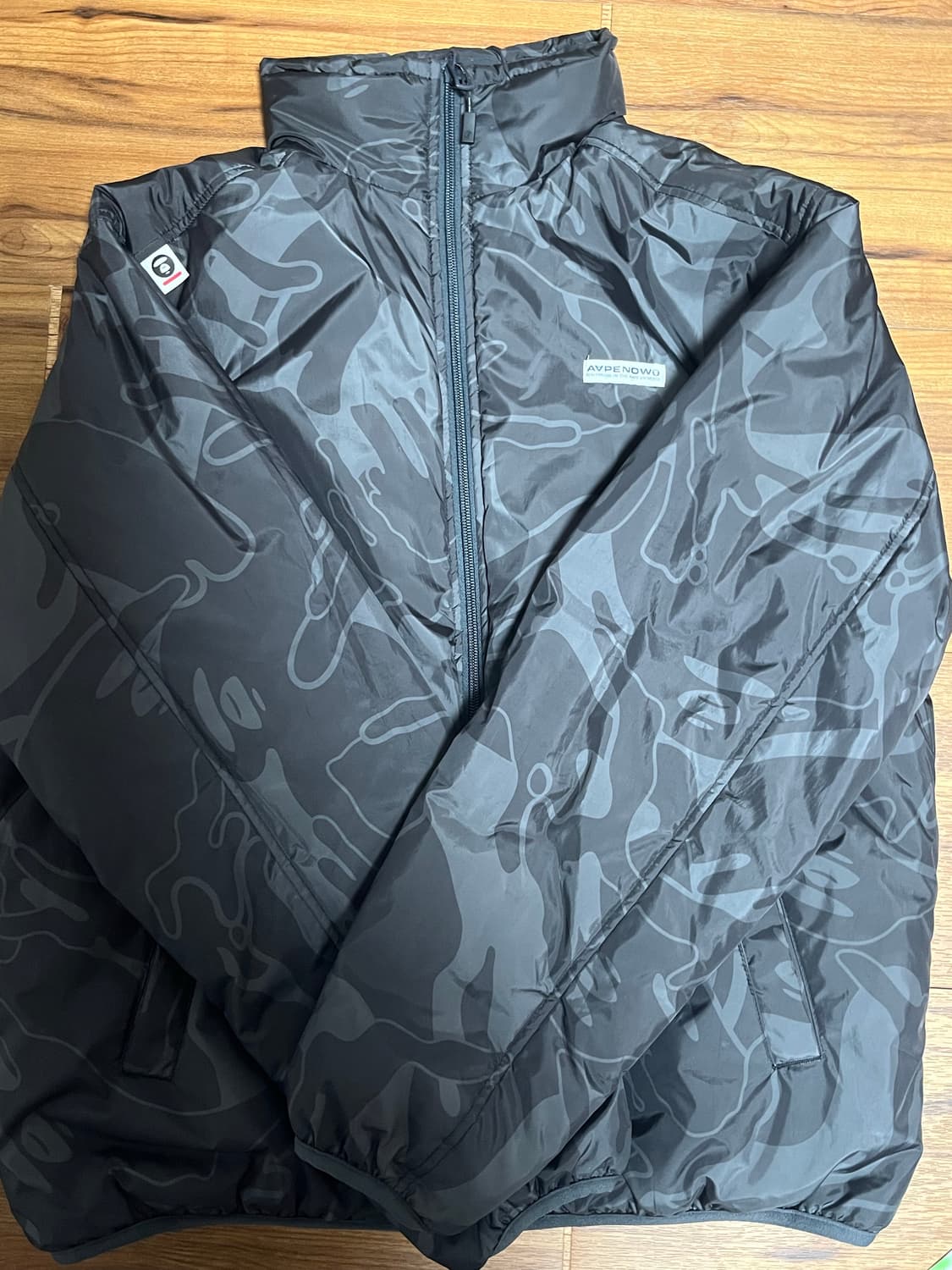 에이프 나우 리버시블 카모 패딩 상품이미지3