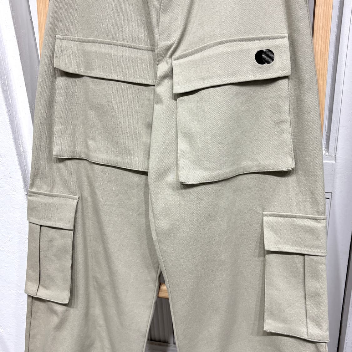 [새상품] 카고 빅포켓 면 와이드 팬츠 상품이미지3