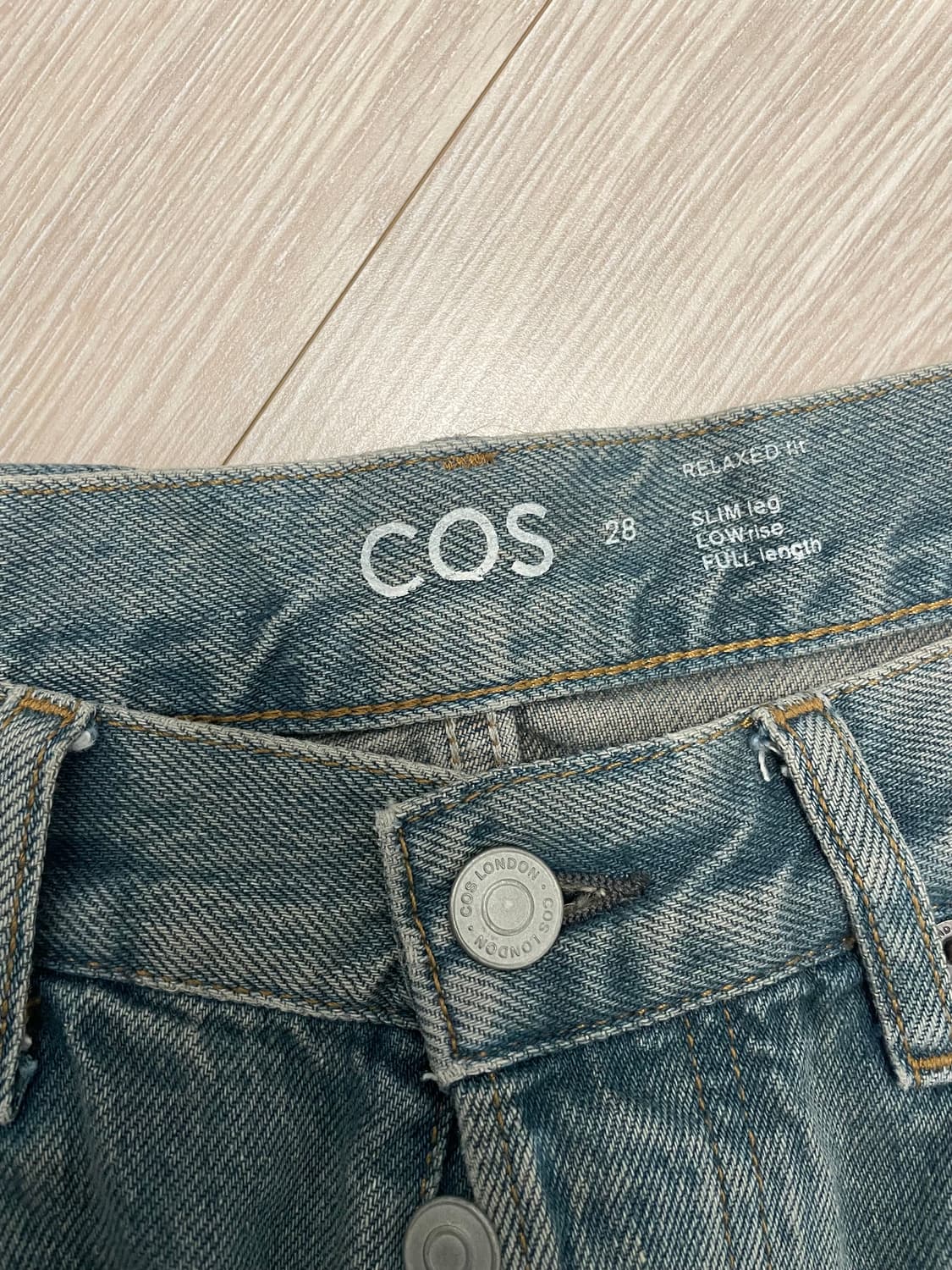 cos 파사드 진 워시드 블루 28 상품이미지4