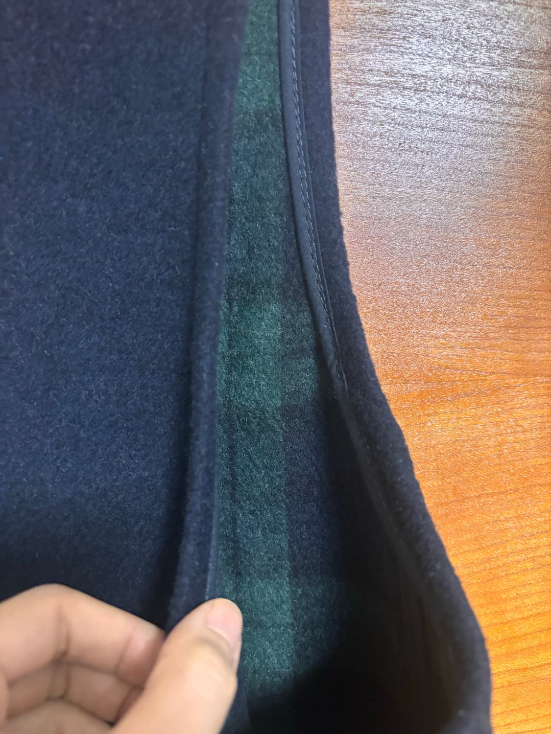 언필 unfil 울 베스트 + 구호 가죽 헤어슈슈 스크런치  상품이미지9