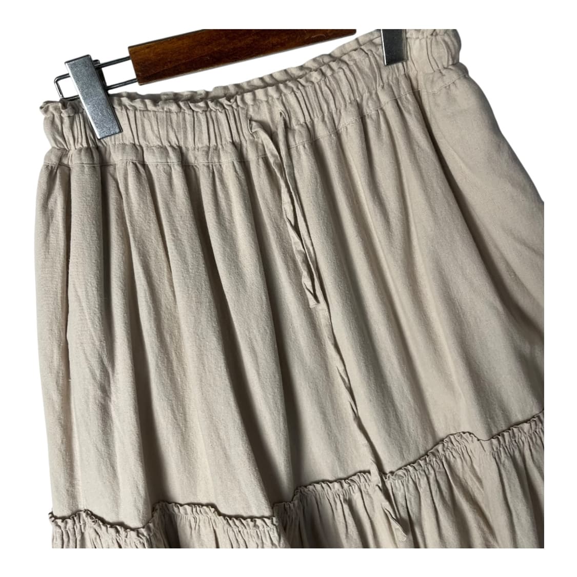 [SM2] 사만사모스2 크로쉐 레이어드 롱스커트 상품이미지3