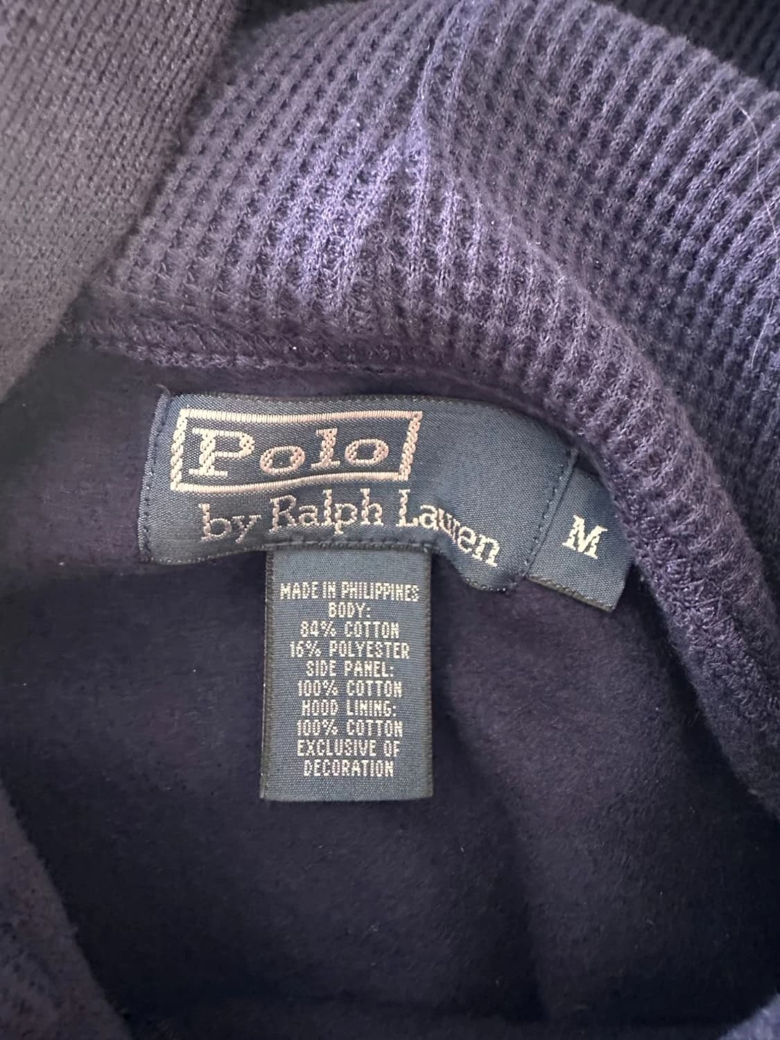 폴로 랄프로렌 빅포니 네이비 후드티 상품이미지2