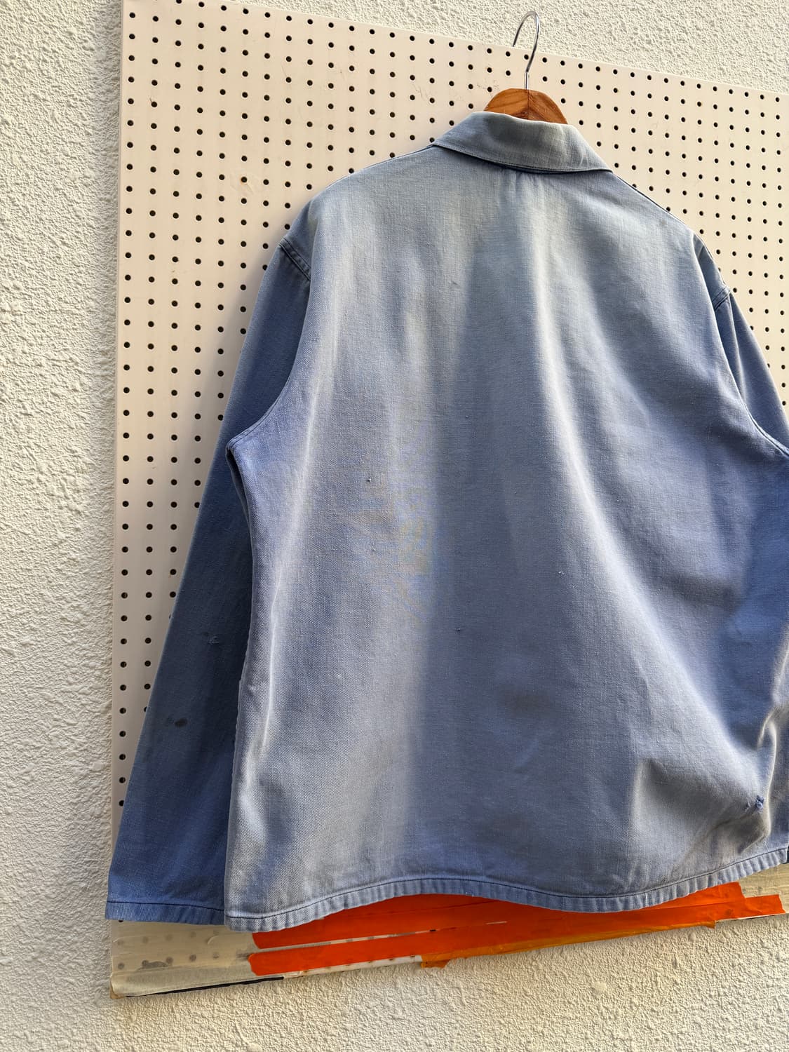 HARD FADED WASHED BLUE OLD 빈티지 프렌치워크자켓 상품이미지10