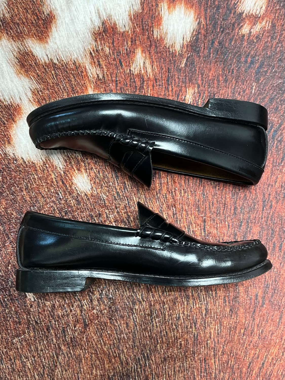 [7.5d] G.H.BASS 바스 위준 라슨 페니로퍼 블랙 상품이미지2