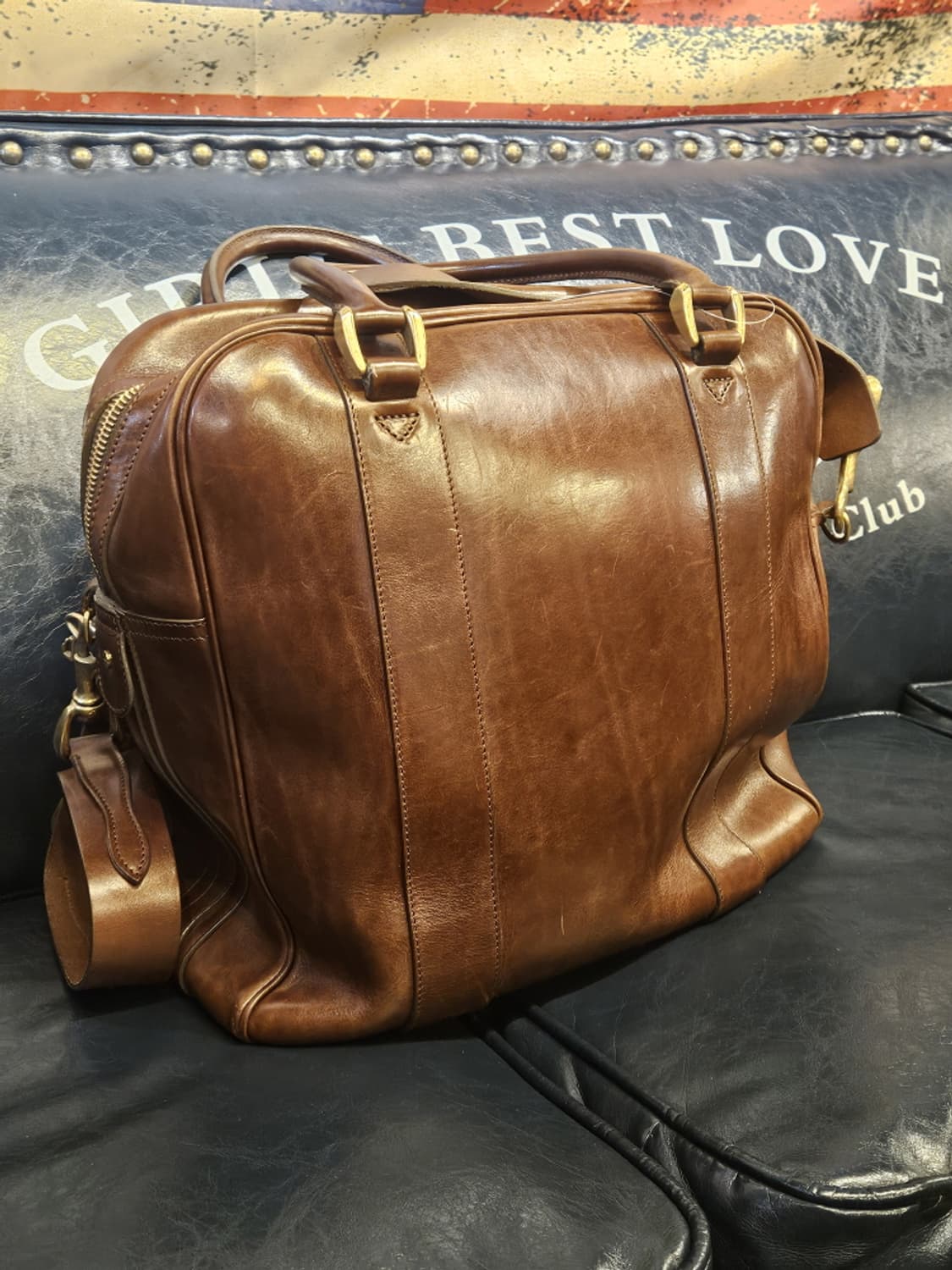 버버리 07A/W 맨즈웨어컬렉션 보스턴백 (39X40X15)/ 10021 상품이미지2