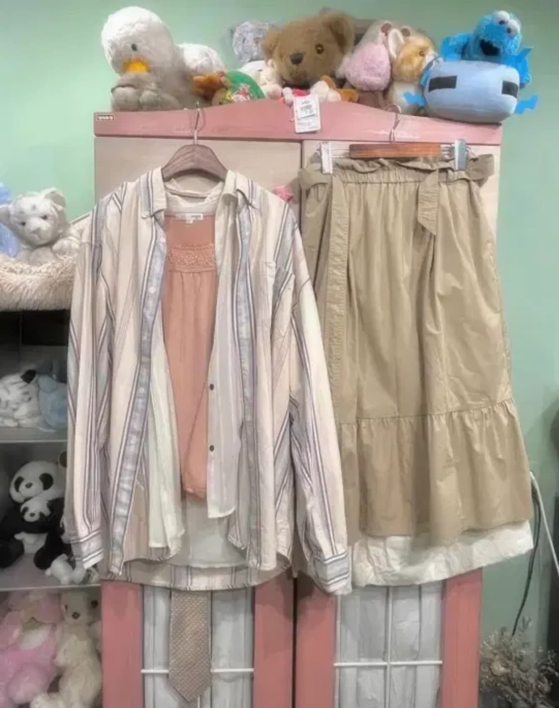 카모메산장 빈티지 모리 코디 세트 상품이미지1