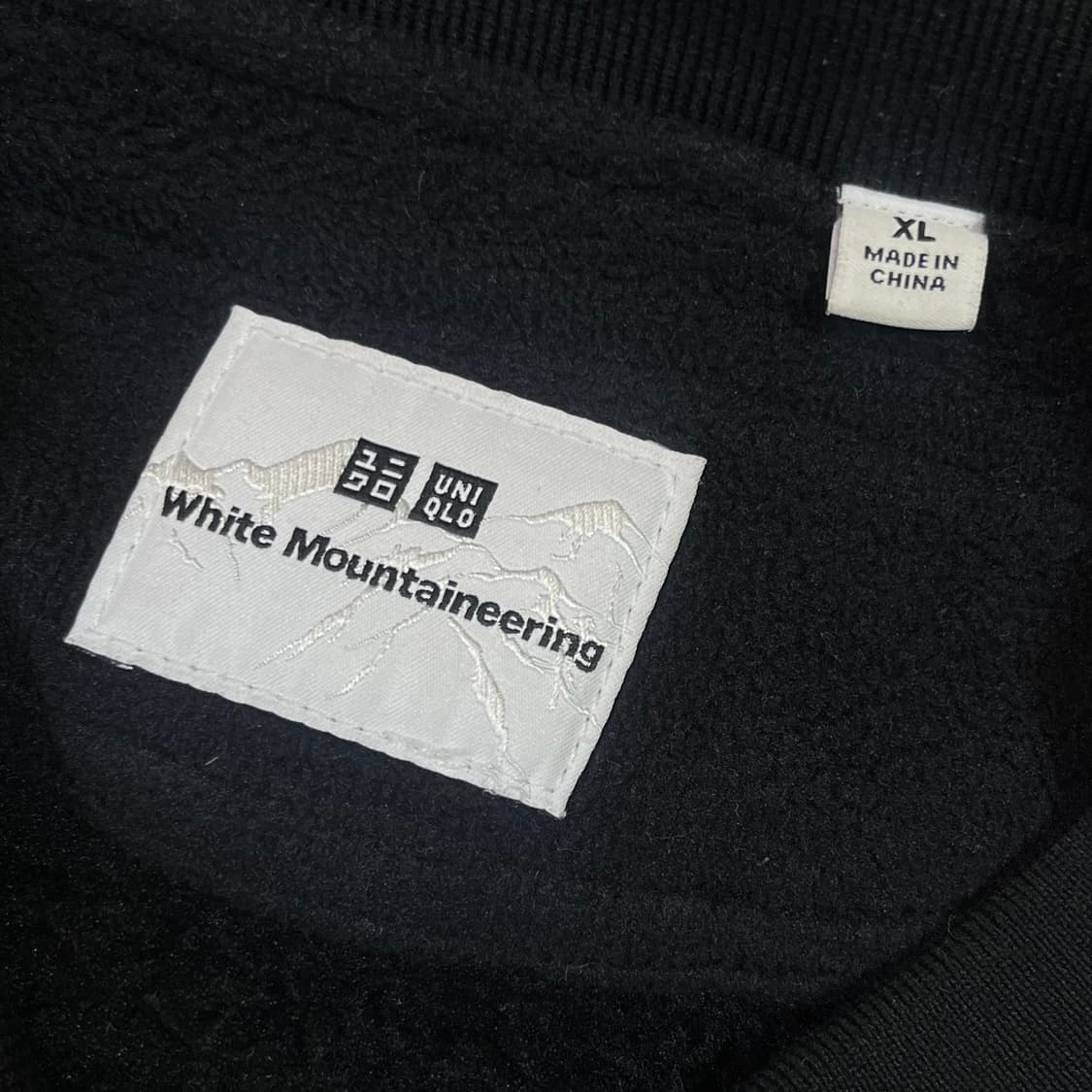 유니클로 x 화이트 마운티니어링 플리스 집업 자켓 상품이미지2