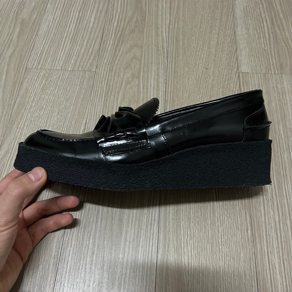 [240-245] Y’s 요지야마모토 리본 로퍼 상품이미지5