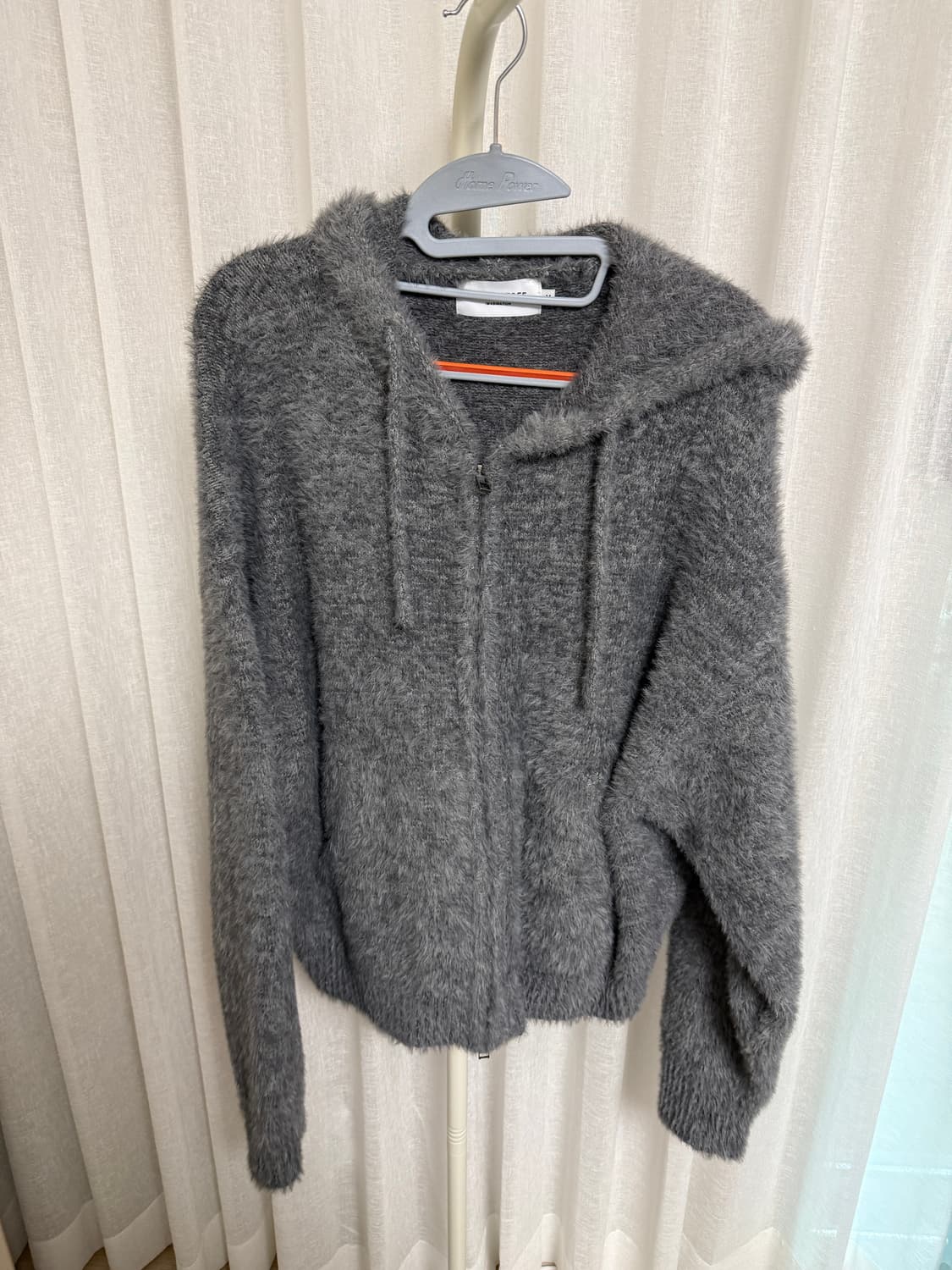 어반스터프 헤어리 니트 집업 상품이미지2