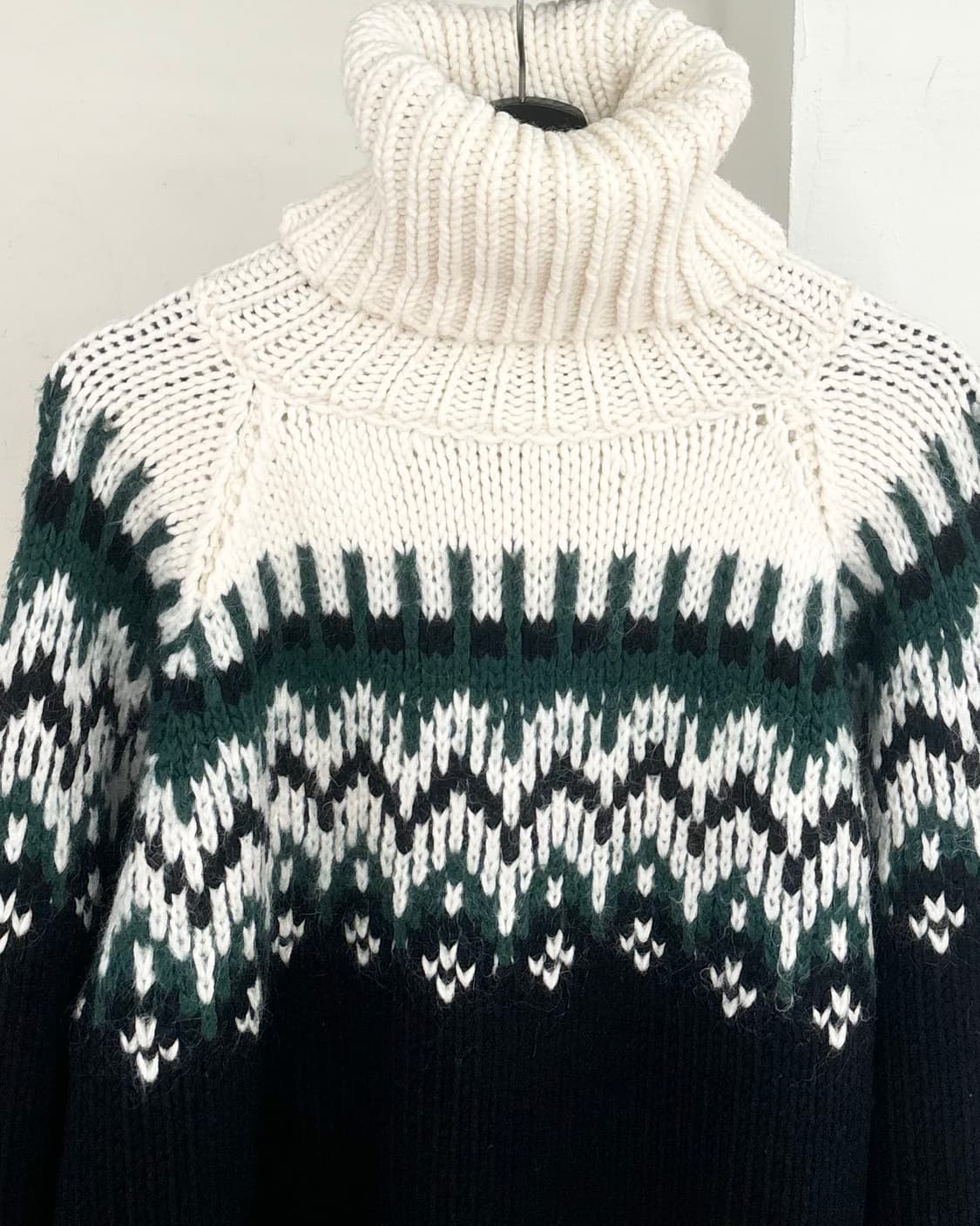 엠엠식스 17FW 터틀넥 노르딕 스웨터 상품이미지2