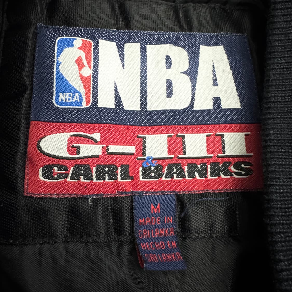 NBA 90s 레이커스 빅로고 올드스쿨 베스킷볼 바시티 점퍼 자켓 상품이미지6