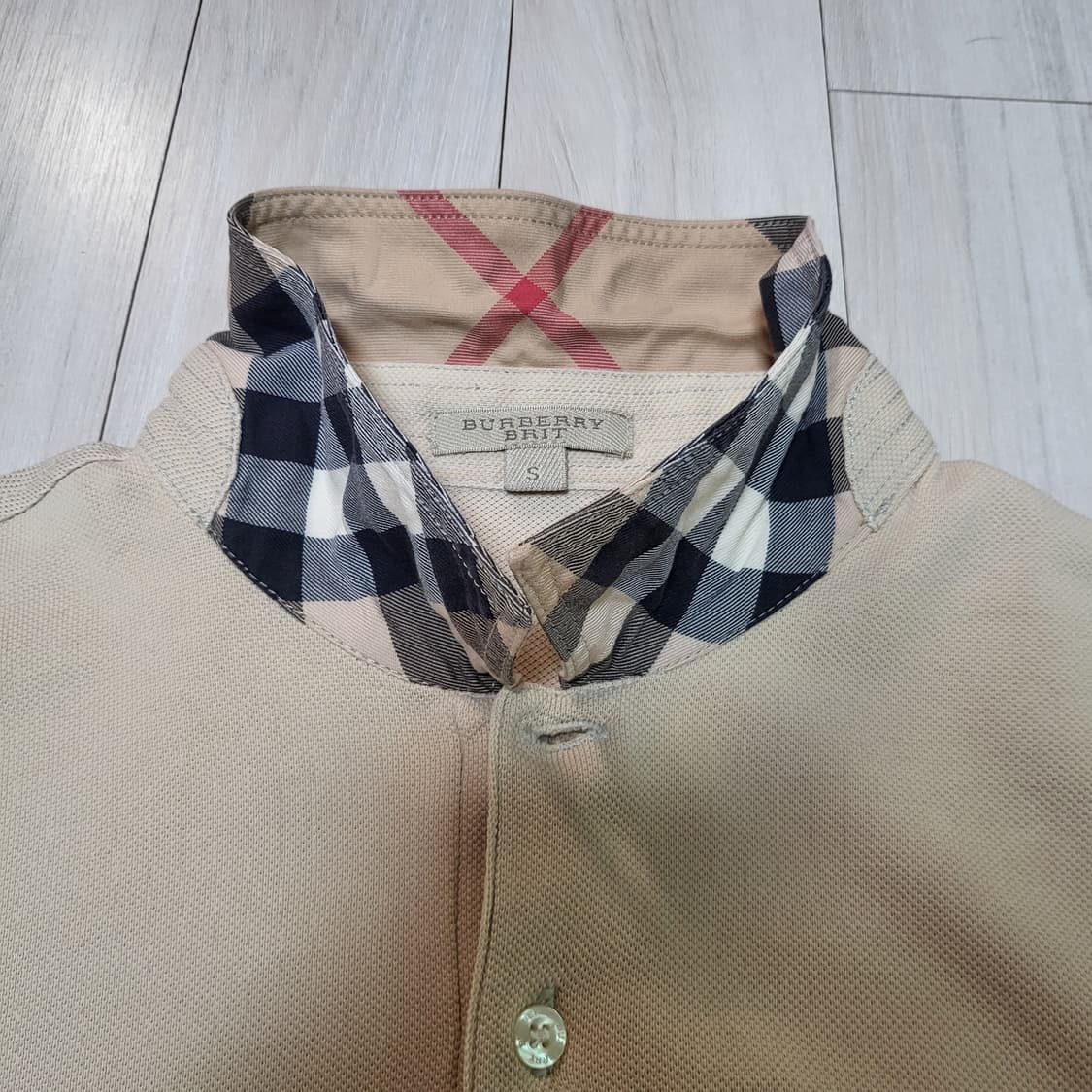 (S) burberry 버버리 브릿 노바체크 카라티 PK 상품이미지5