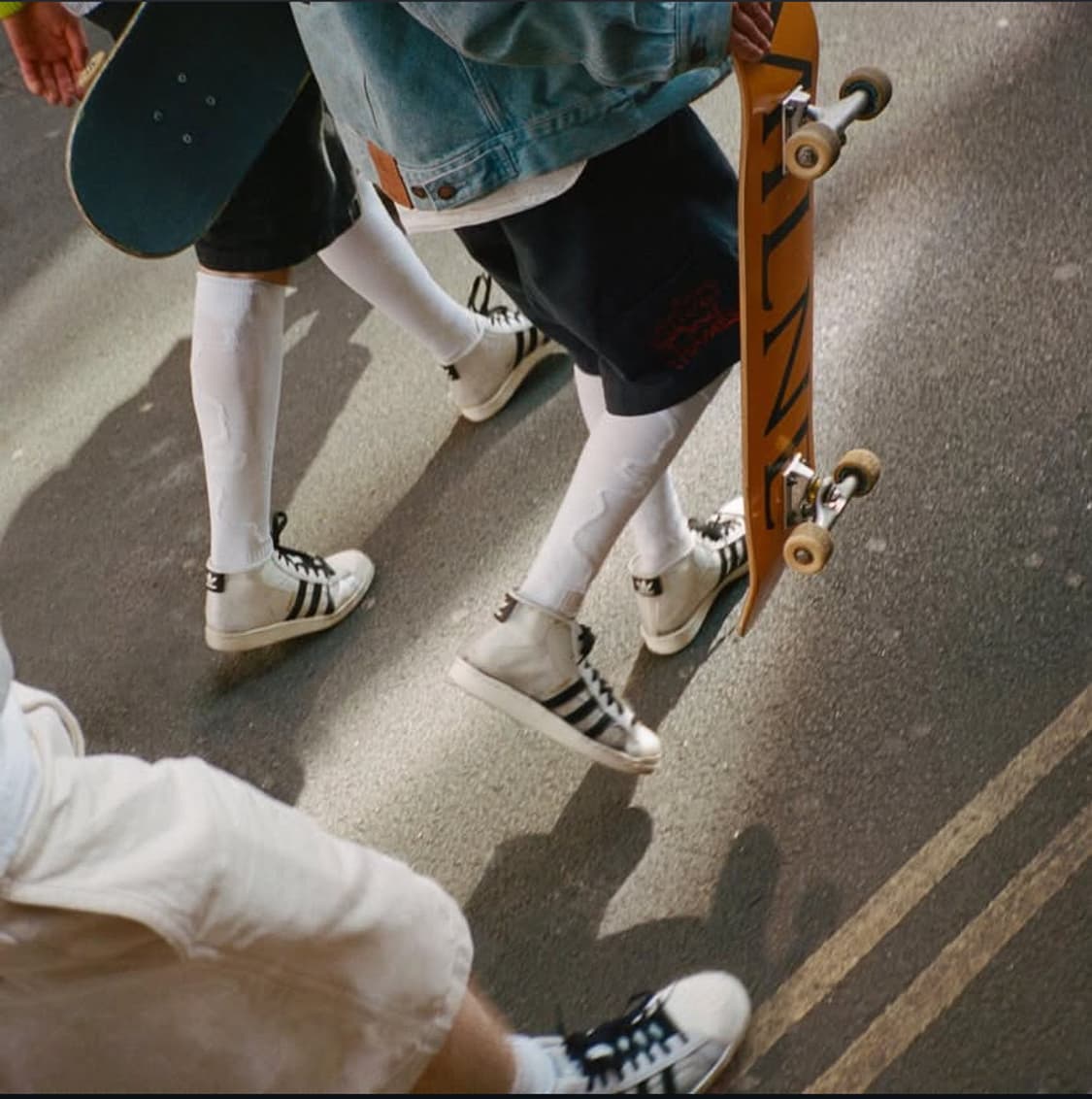 블론디 맥코이 콜라보 아디다스 ADV 투명 하이탑 스니커즈 슈퍼스타 삼바 상품이미지10