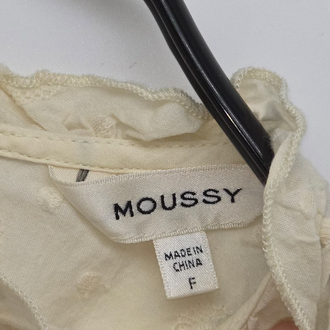 MOUSSY 레이스 러플 빈티지 블라우스 상품이미지6
