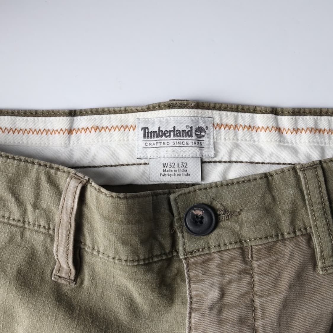 팀버랜드 패치워크 립스탑 카고 팬츠 올리브 32 상품이미지6