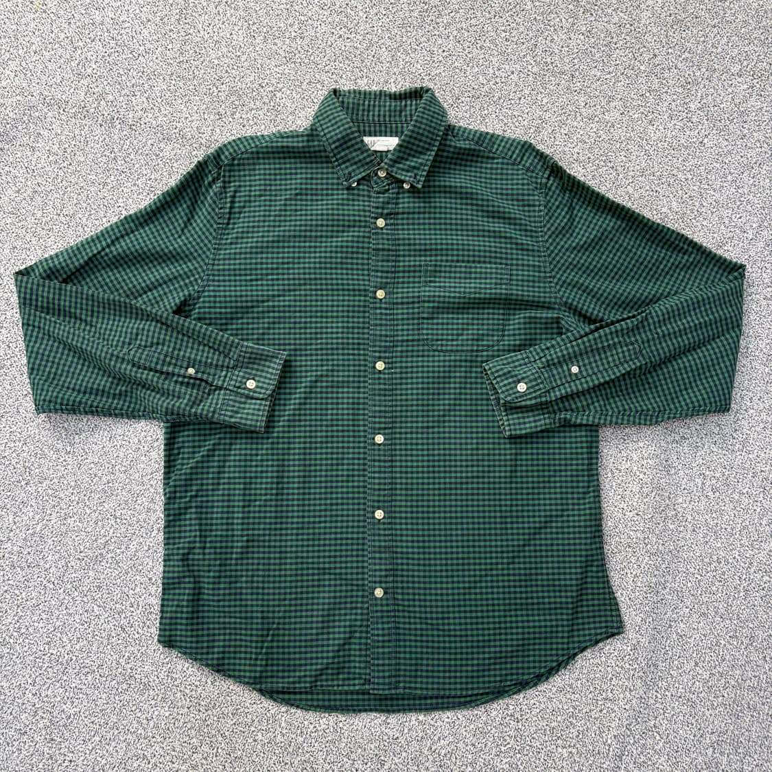 L 갭 체크 긴팔 셔츠 남방 0305J 상품이미지1