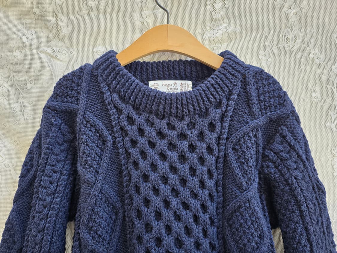 아테나 디자인 피셔맨 니트 상품이미지2