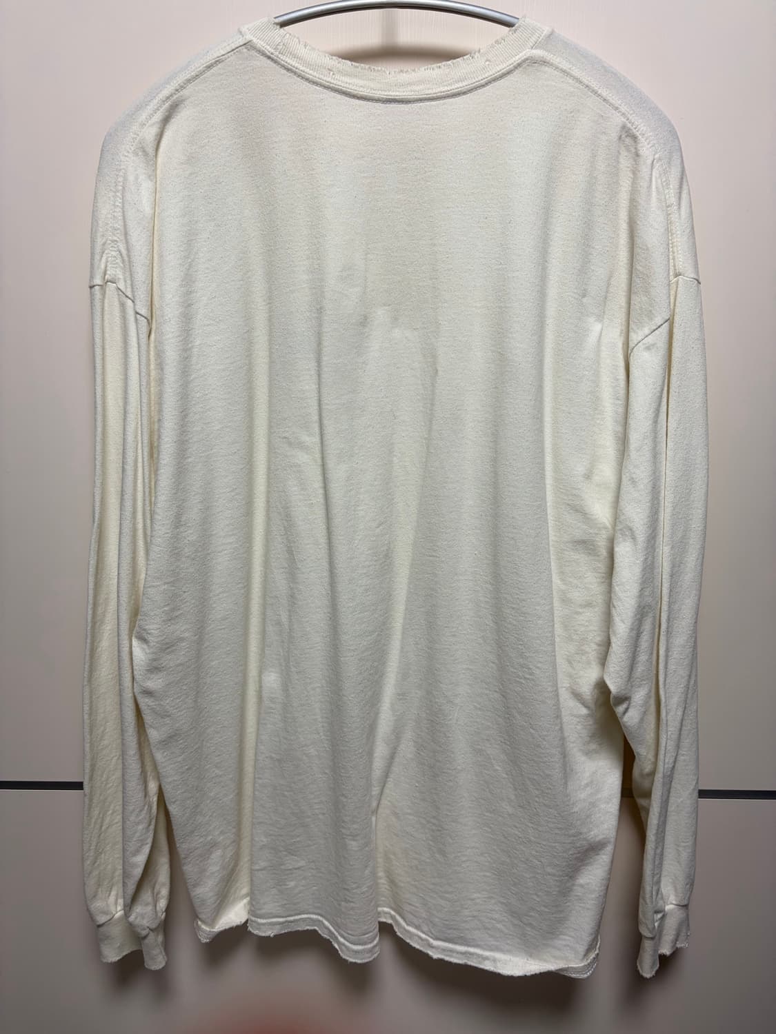 안셀름 Ancellm 25ss Logo LS T-Shirt - White 상품이미지2
