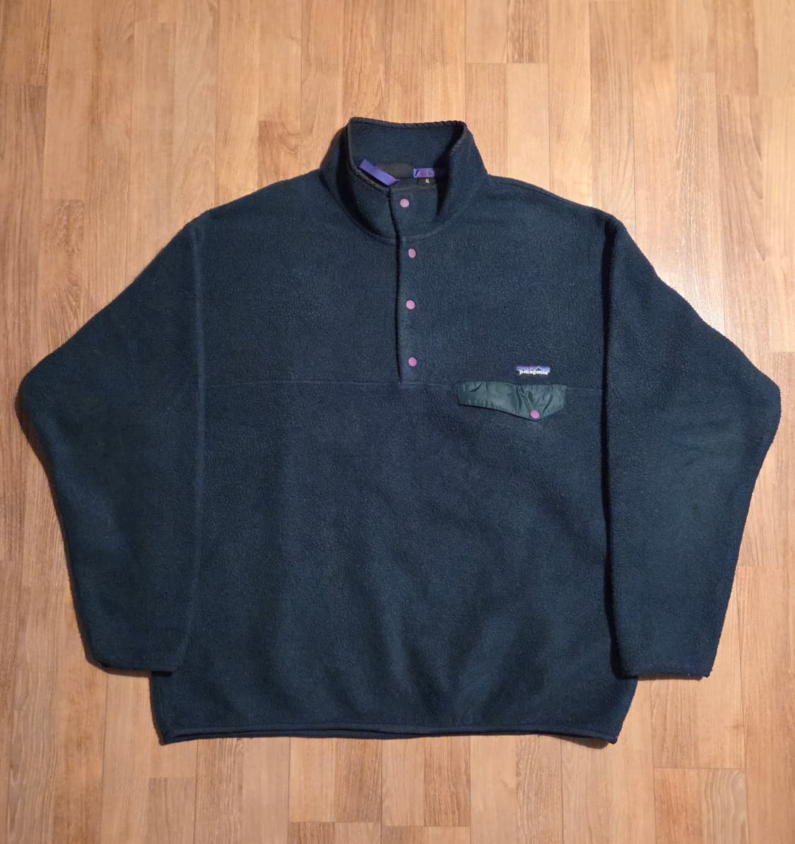 (XL)파타고니아 자메이카 다크그린 신칠라 플리스 상품이미지1