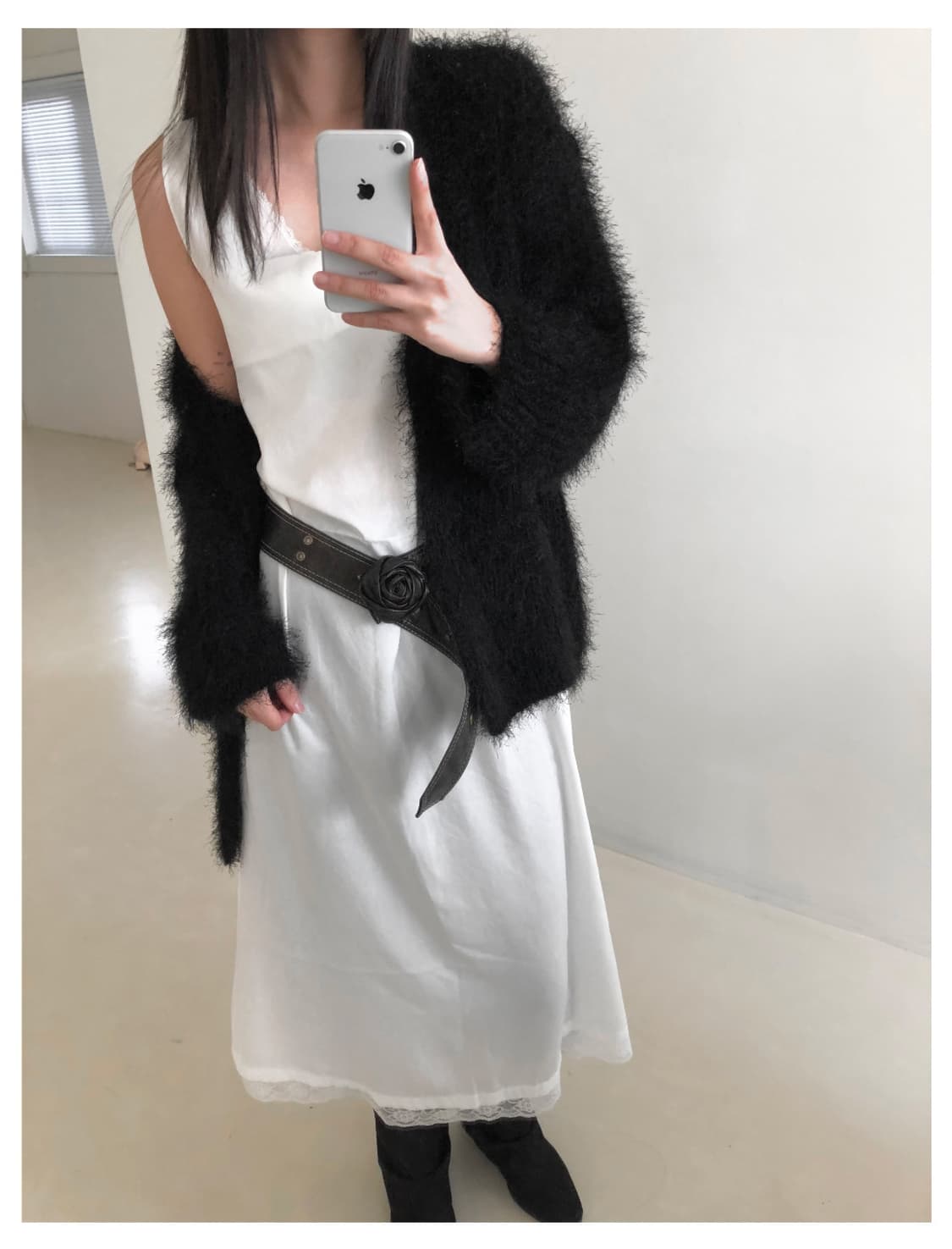 레이어드 원피스 롱 원피스 상품이미지1
