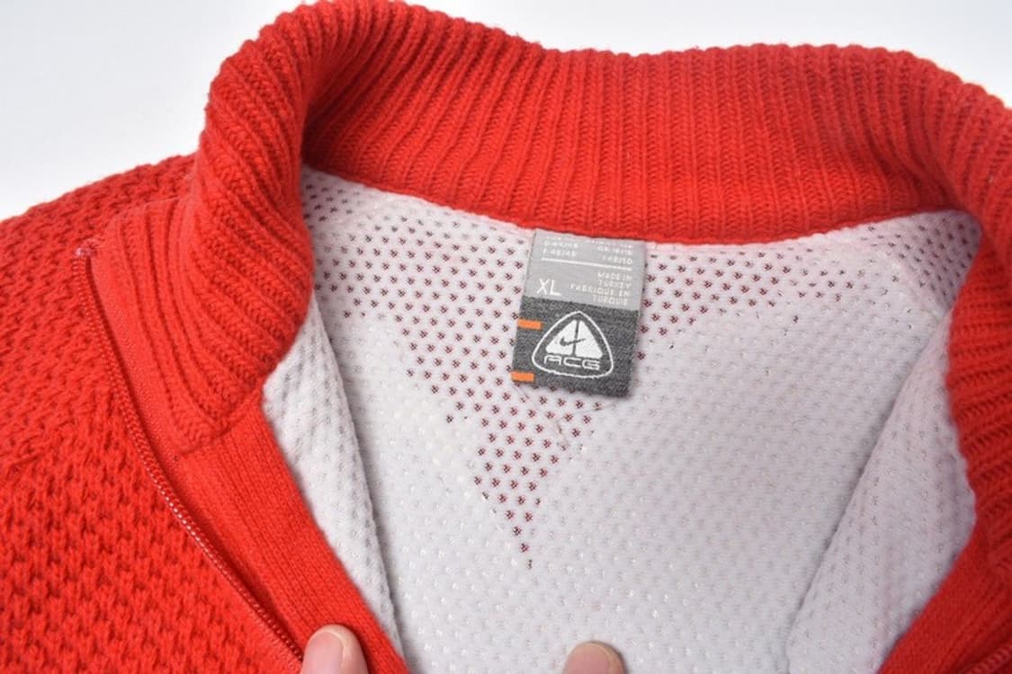 00S 나이키 ACG 니트 플리스 후리스 집업 자켓 XL N0819 상품이미지5