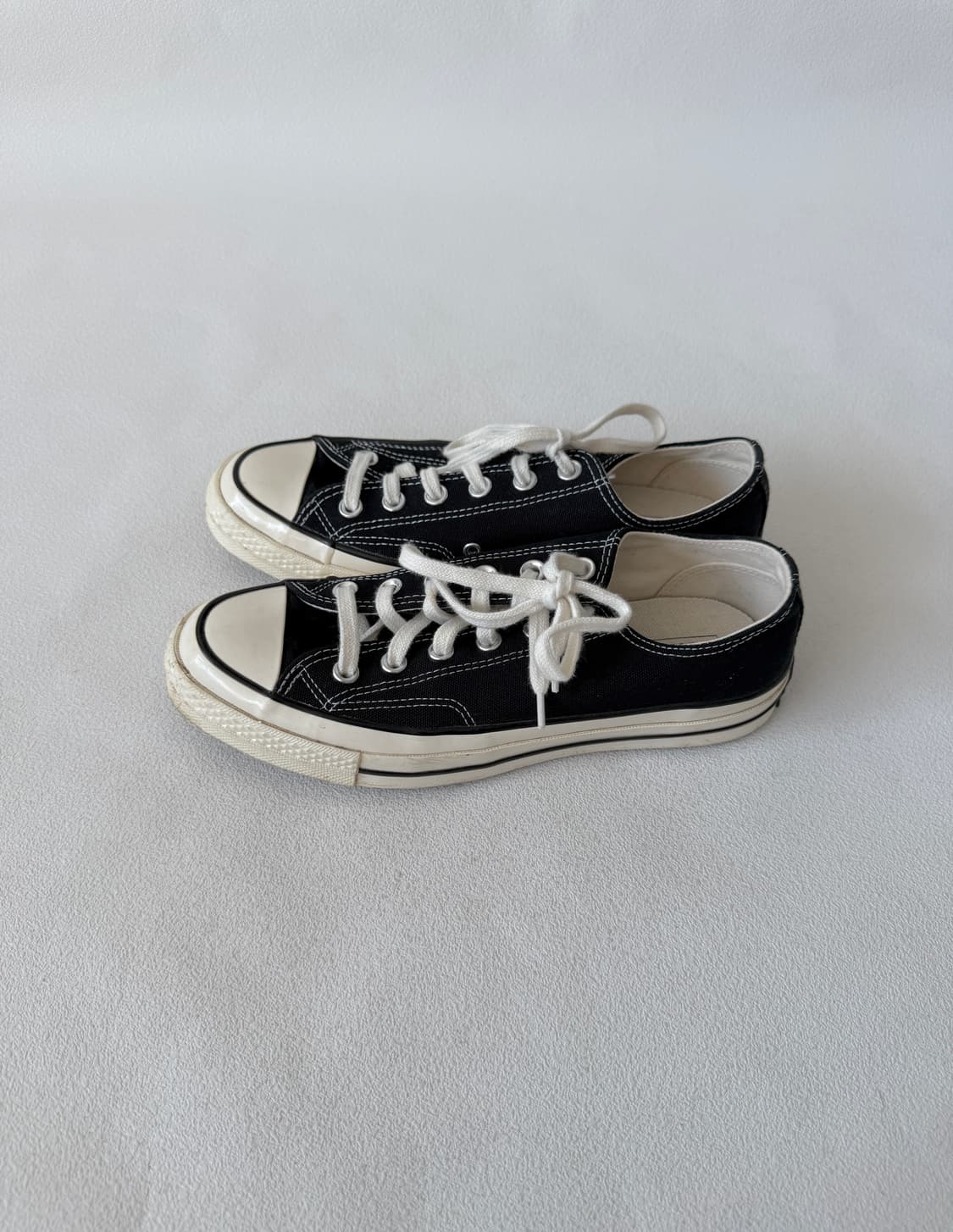 [250]컨버스(CONVERSE) 척테일러 로우 블랙 상품이미지1