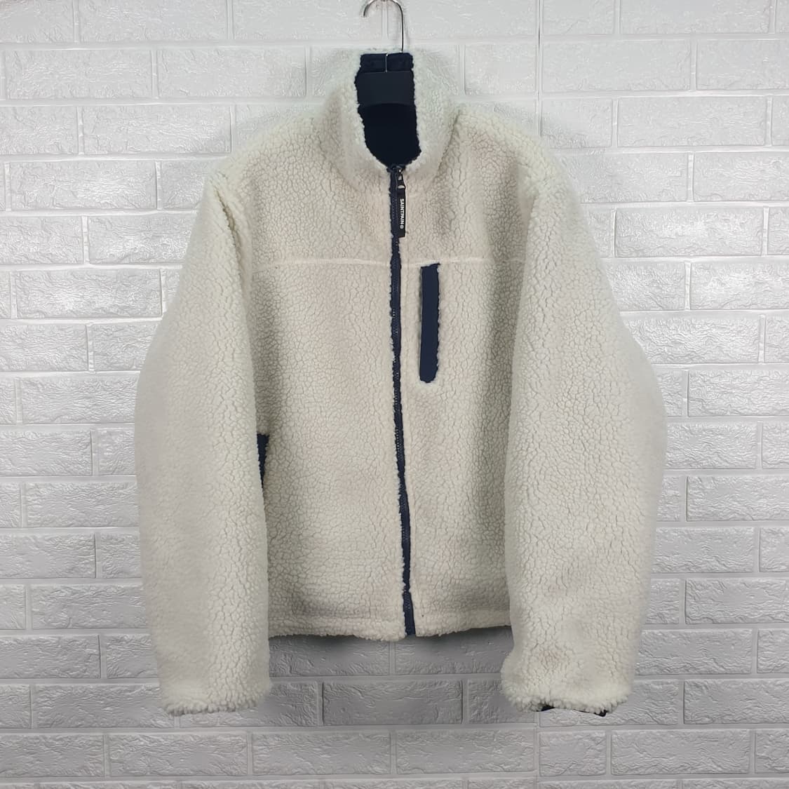 [95]세인트페인 리버시블 뽀글이 점퍼 상품이미지8