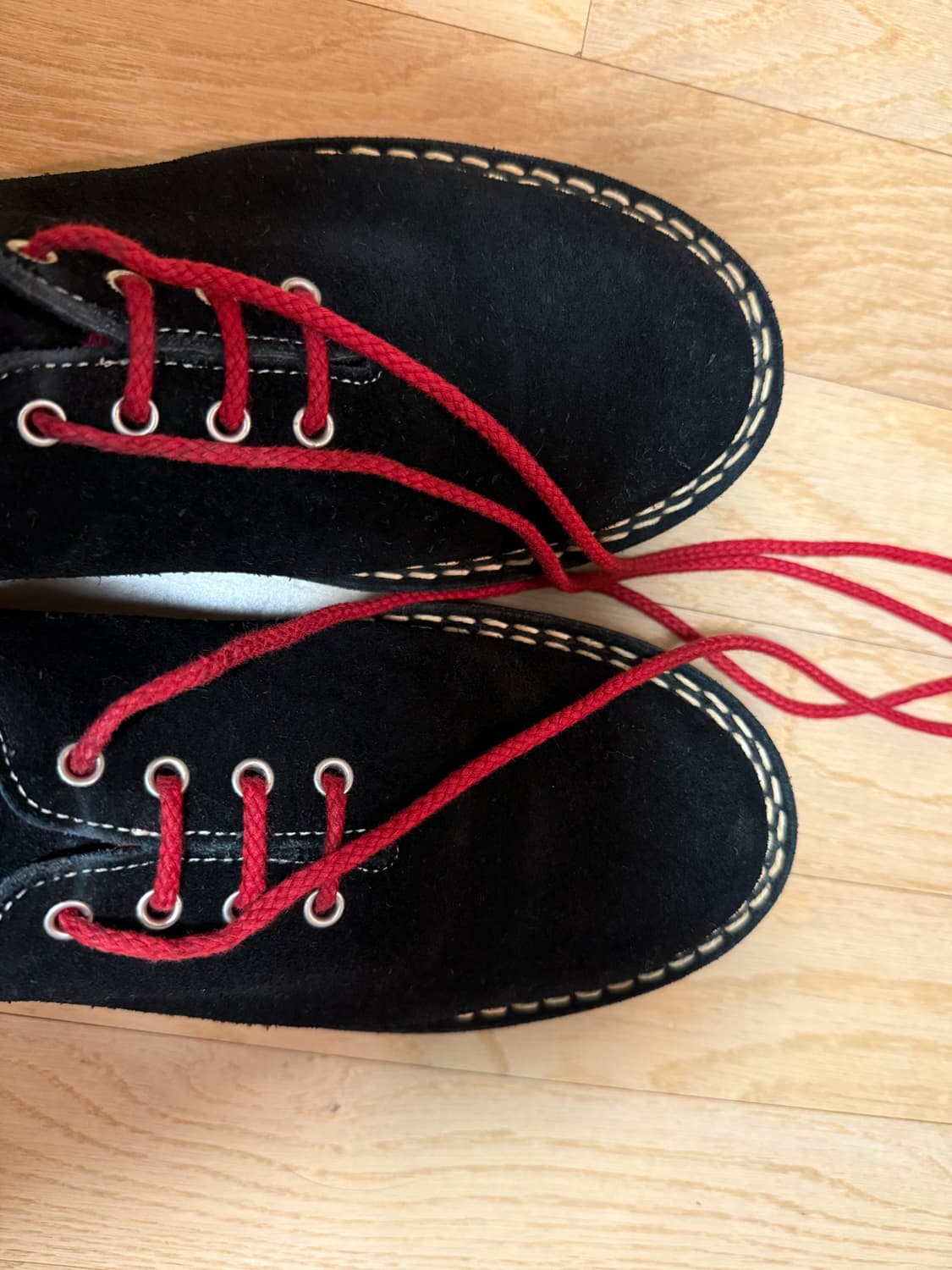 [26]꼼데가르송 옴므 스티치 스웨이드 슈즈 상품이미지4