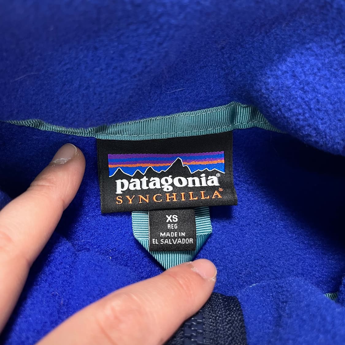 W 95 파타고니아 신칠라 양털 집업 상품이미지3