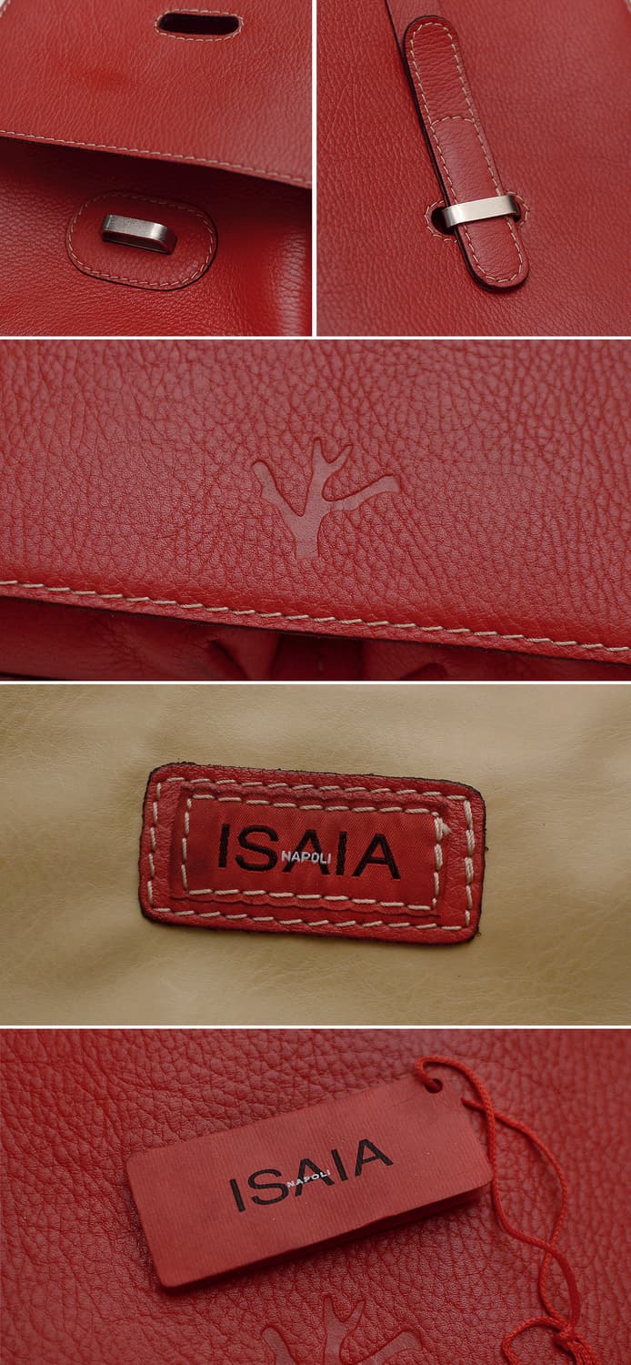 이사이아 (ISAIA) 나폴리 풀레더 이탈리안 클래식 브리프케이스 상품이미지10