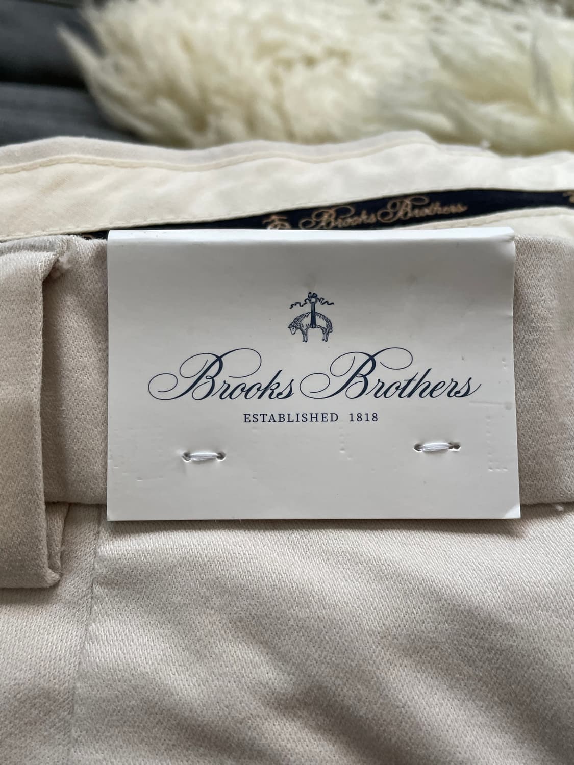 (Brooks Brothers) 브룩스 브라더스 코튼 치노 팬츠바지 상품이미지3