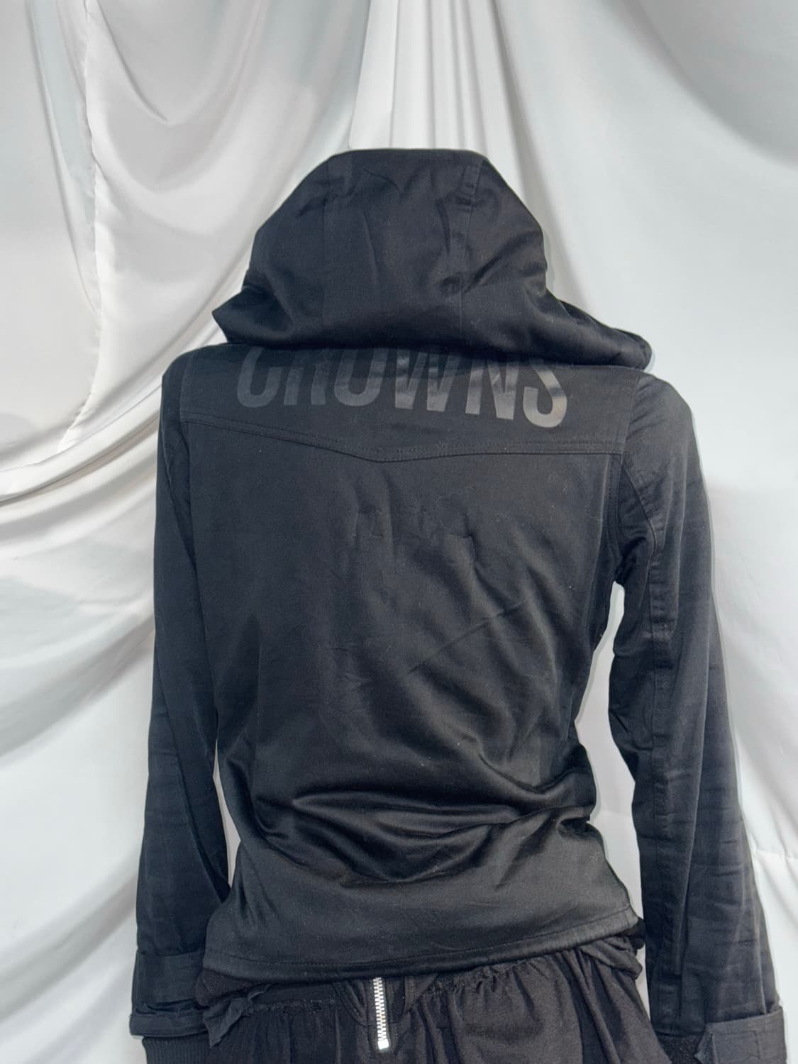 미사깔 무채색 데일리 해골 펑투케 코디세트 상품이미지10