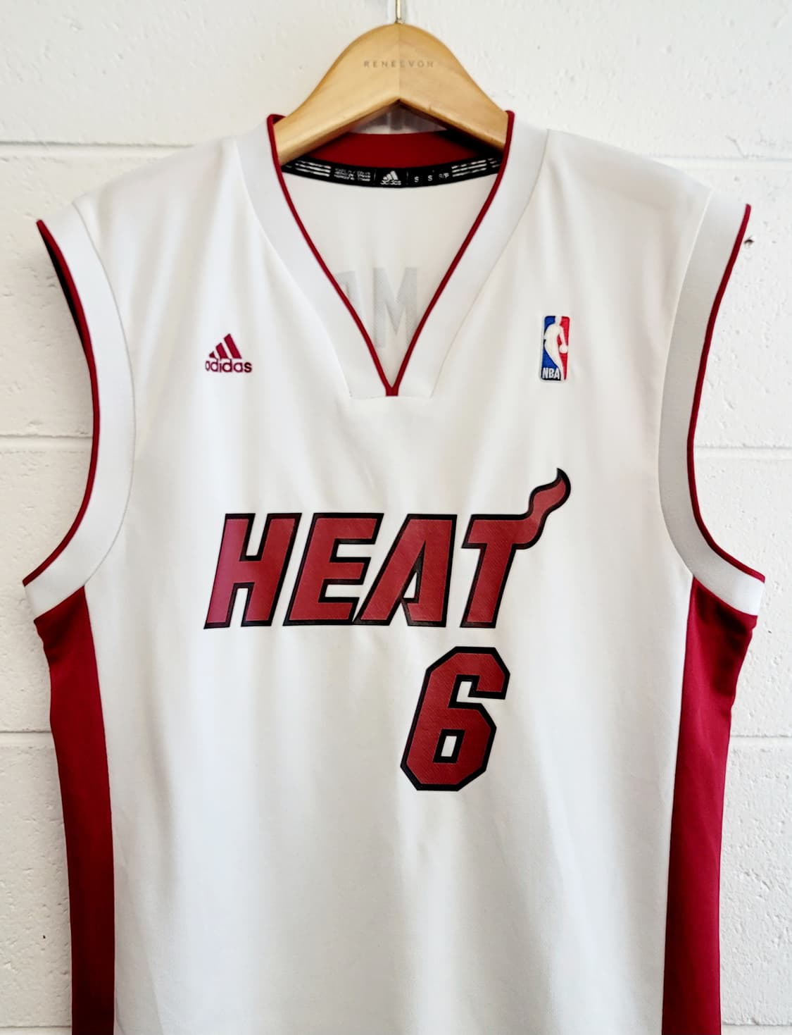 아디다스 NBA 마이애미 히트(No.6 르브론제임스) 져지(유니폼) 상품이미지3