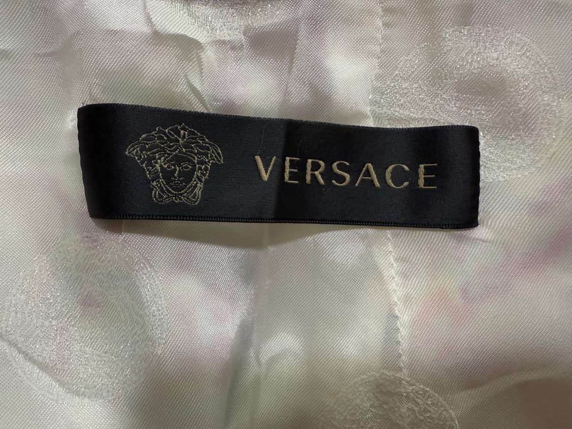 지아니 베르사체 플라워패턴 미디 스커트 42 상품이미지7