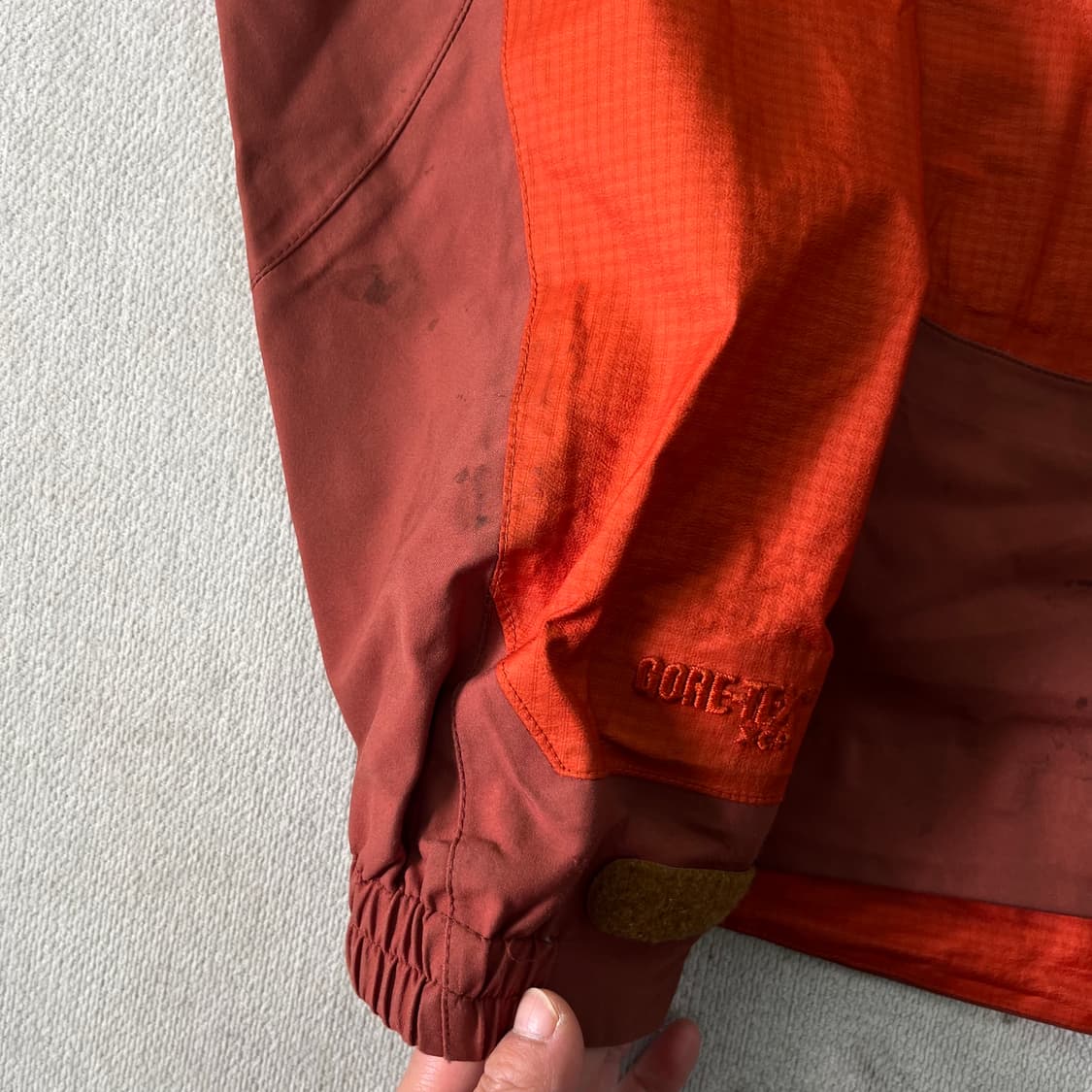 100 마무트 고프코어 나일론 고어텍스 바람막이 자켓  상품이미지8