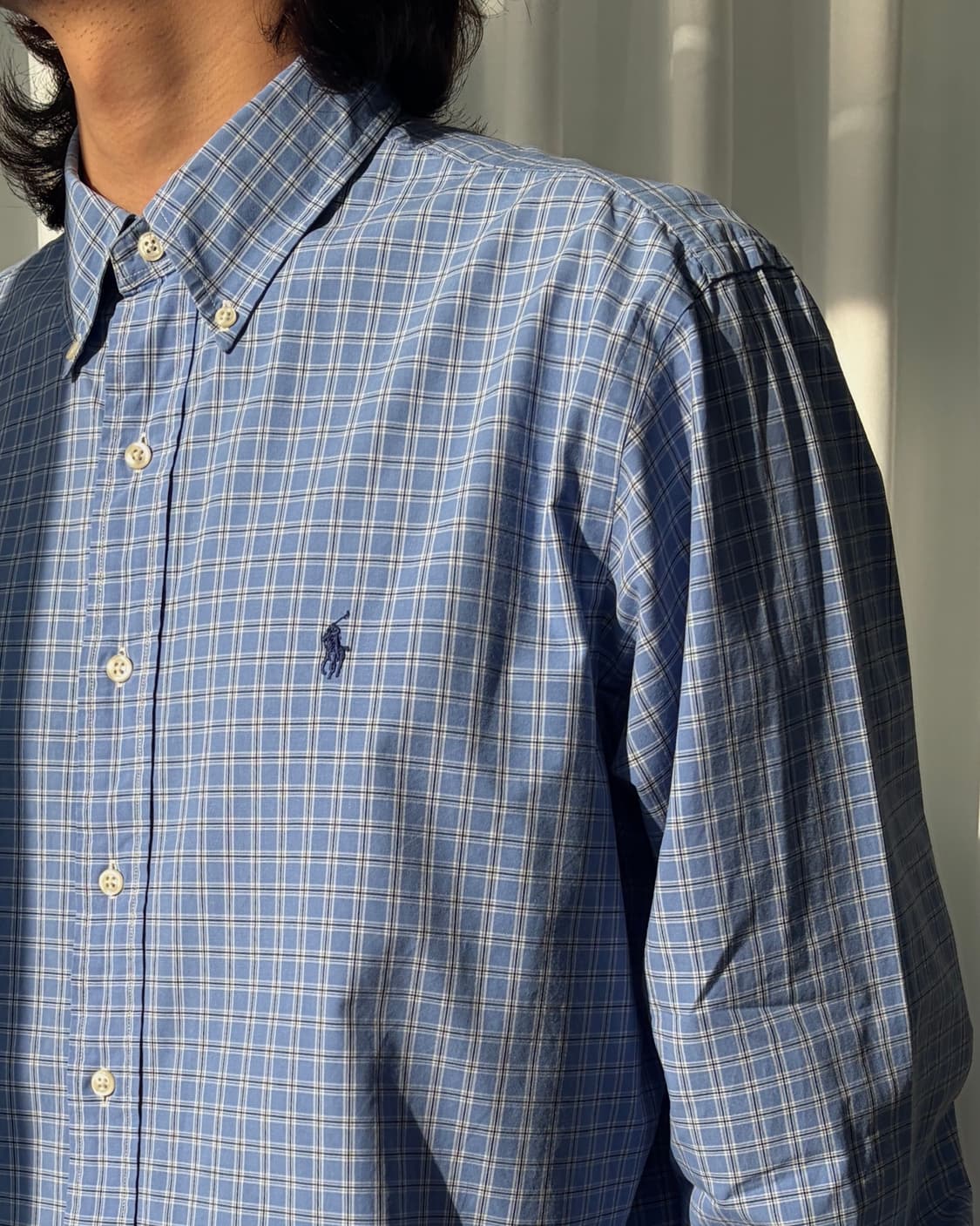 [L]폴로 랄프로렌 클래식핏 플레이드 체크 셔츠 상품이미지1